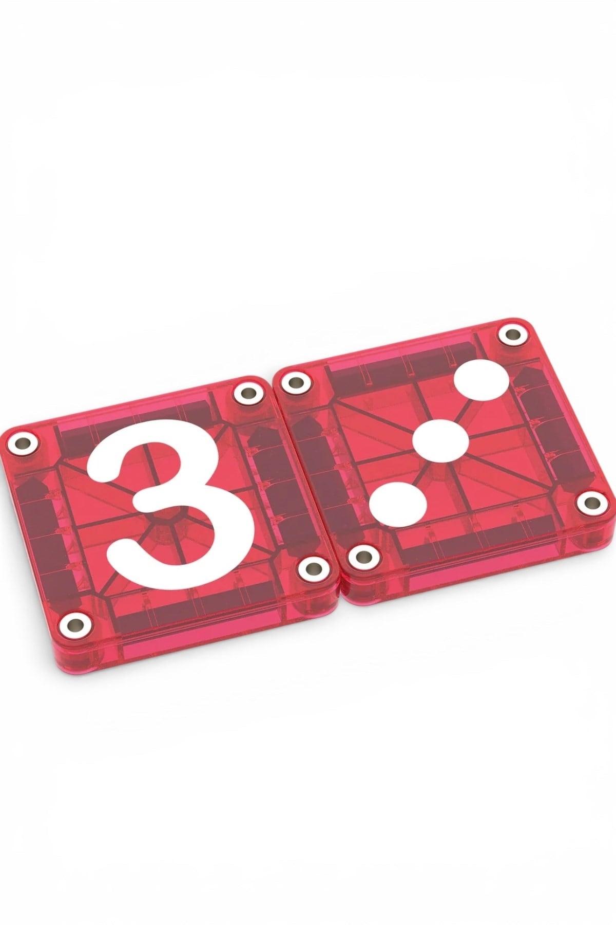 MAGNA-TILES® - Learn Numbers Manyetik Bloklar - 56 Parça Çok Renkli