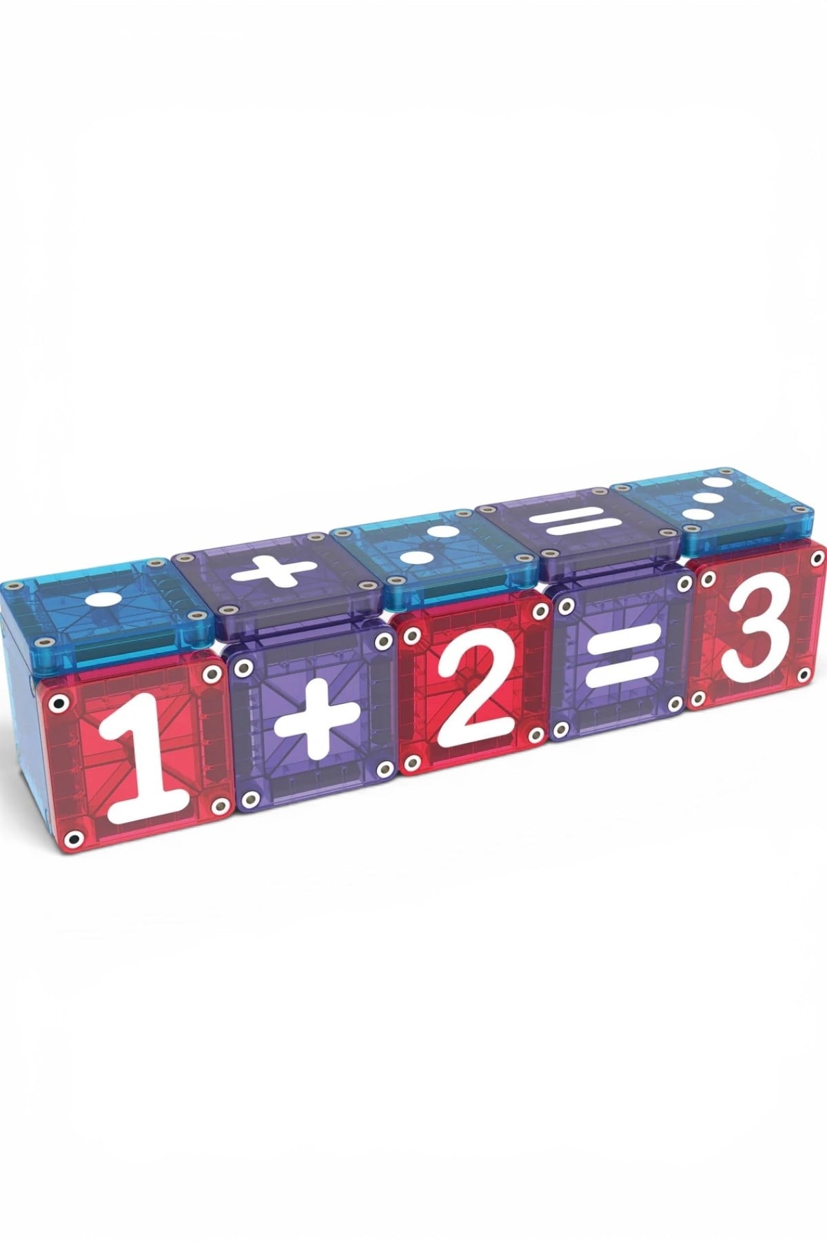 MAGNA-TILES® - Learn Numbers Manyetik Bloklar - 56 Parça Çok Renkli