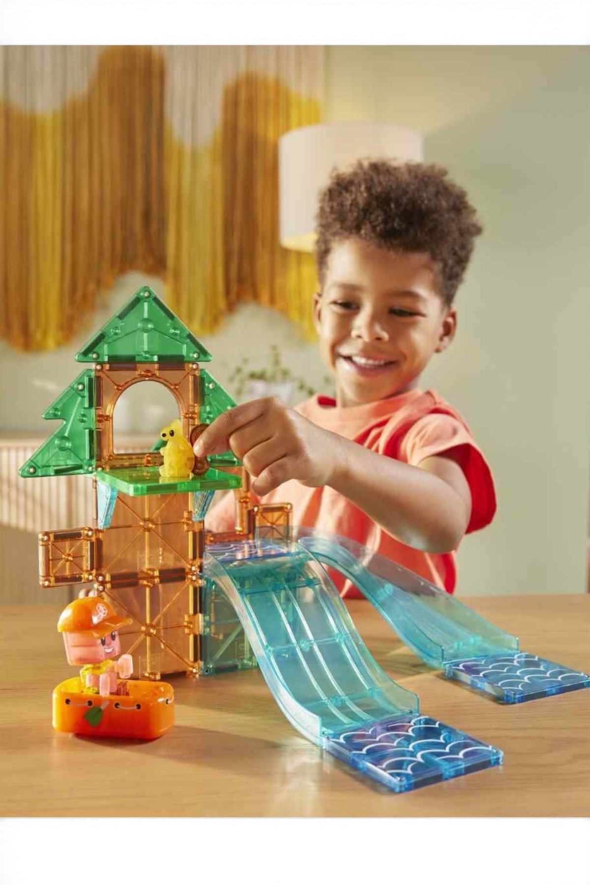 MAGNA-TILES® - Ragin Rapids Manyetik Bloklar - 27 Parça Çok Renkli