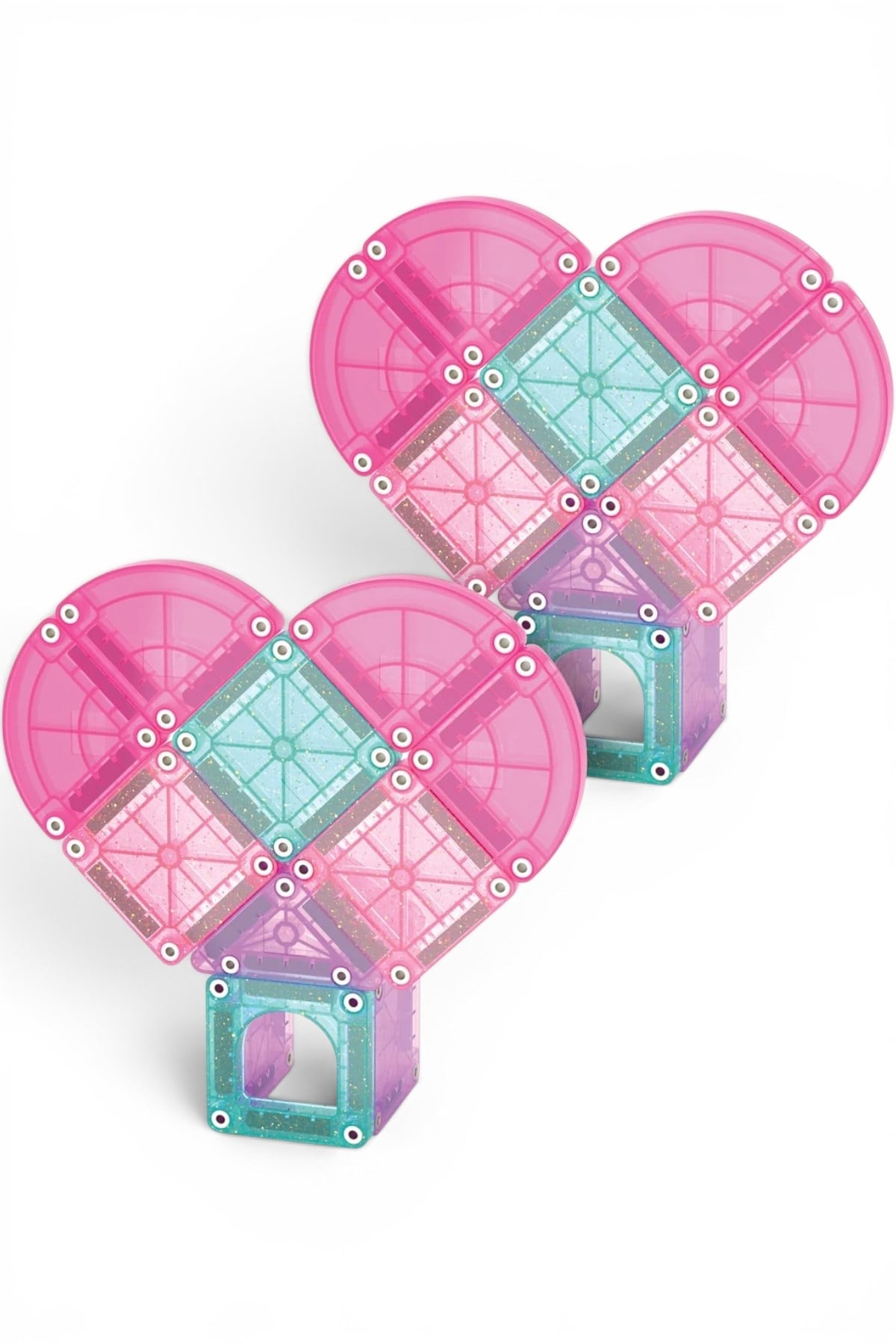 MAGNA-TILES® - Travel Set - Kalpli Set Manyetik Bloklar - 26 Parça Çok Renkli