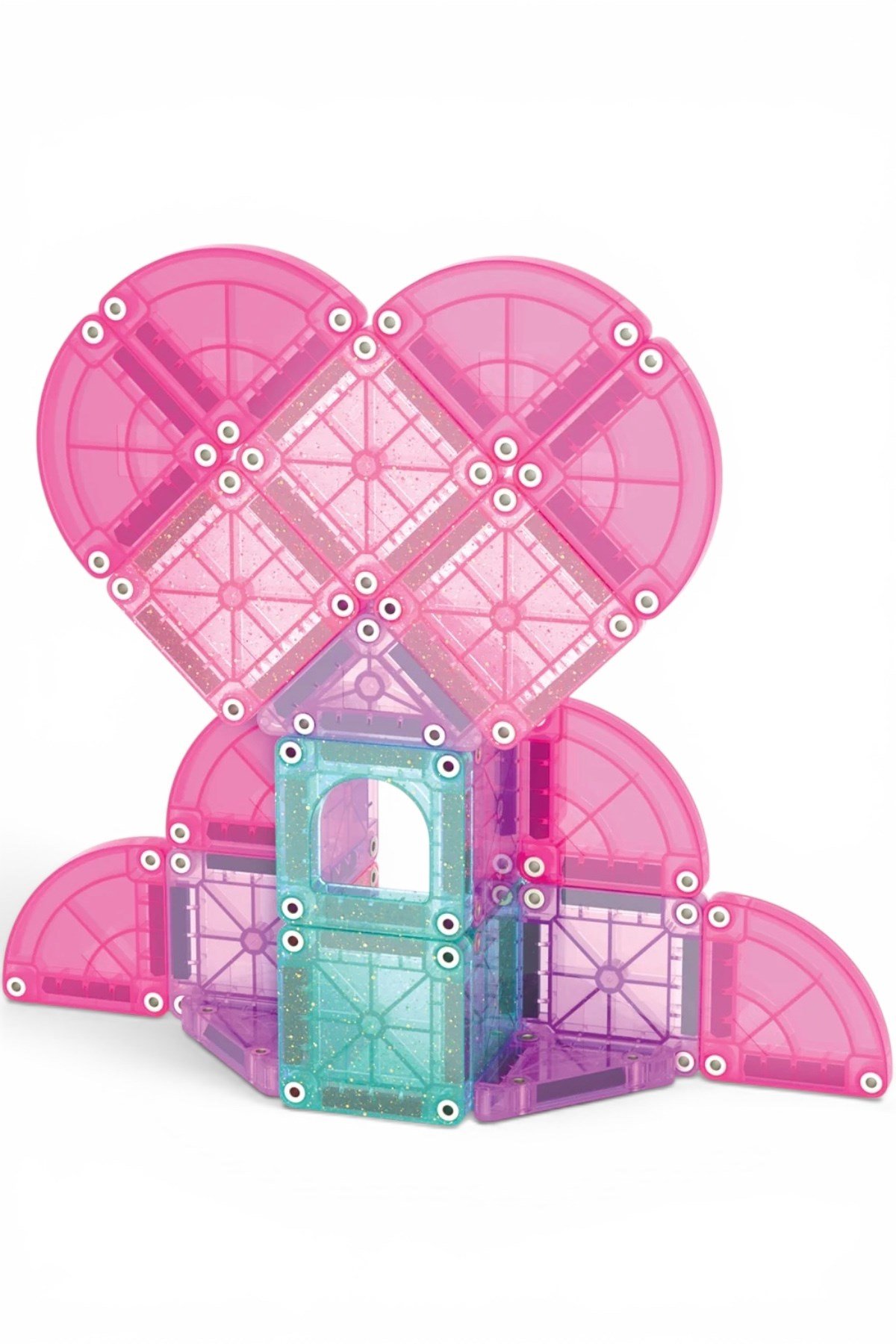 MAGNA-TILES® - Travel Set - Kalpli Set Manyetik Bloklar - 26 Parça Çok Renkli