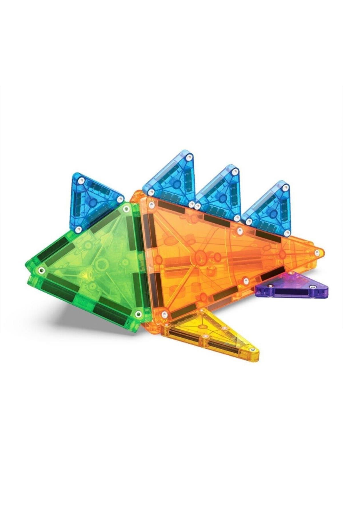 MagnaTiles Combo + microMAGS - 46 Parça Çok Renkli
