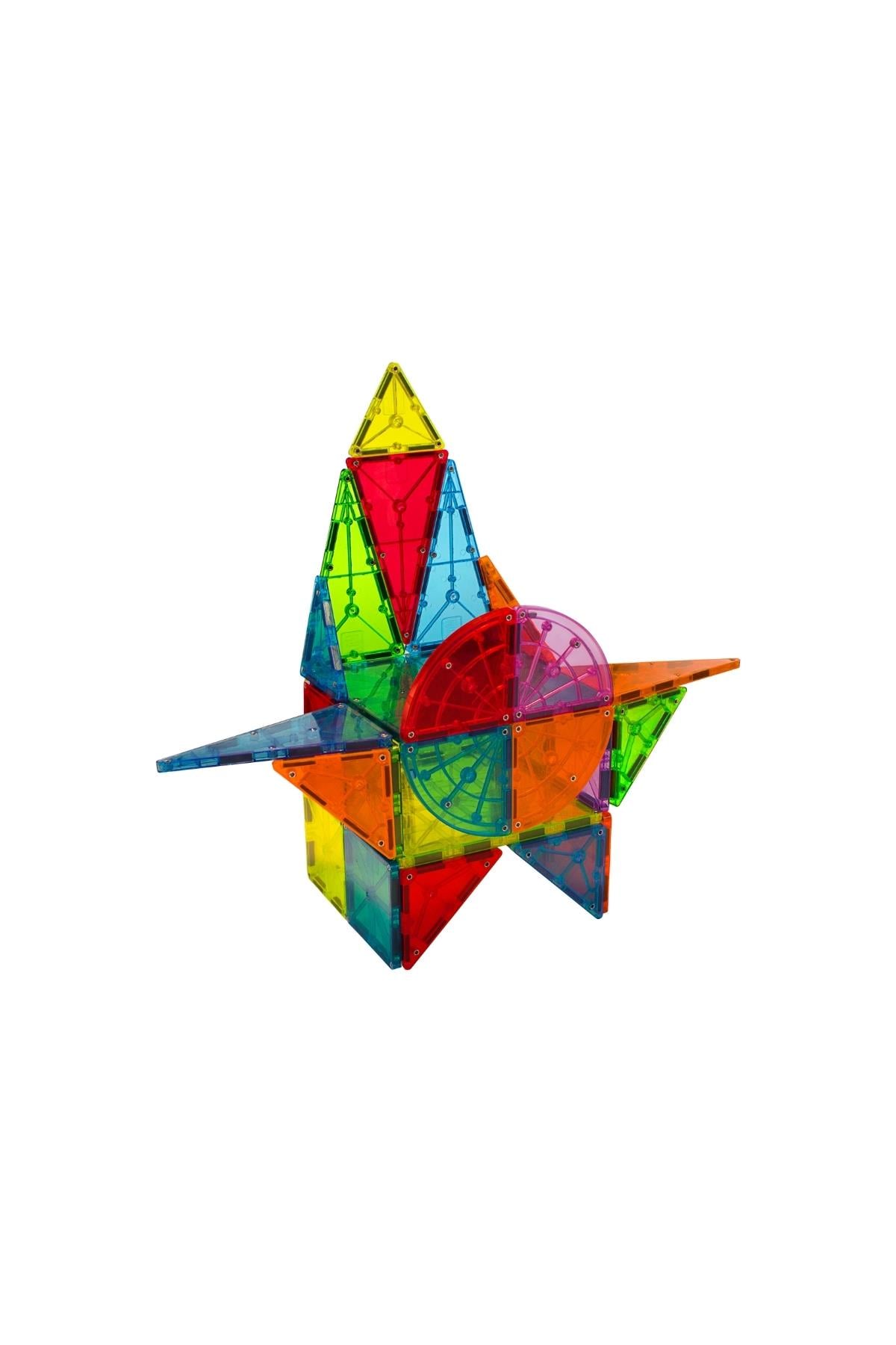 MagnaTiles - Metropolis - 110 Parça Çok Renkli