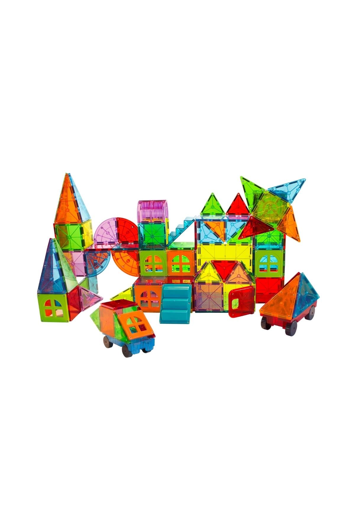 MagnaTiles - Metropolis - 110 Parça Çok Renkli