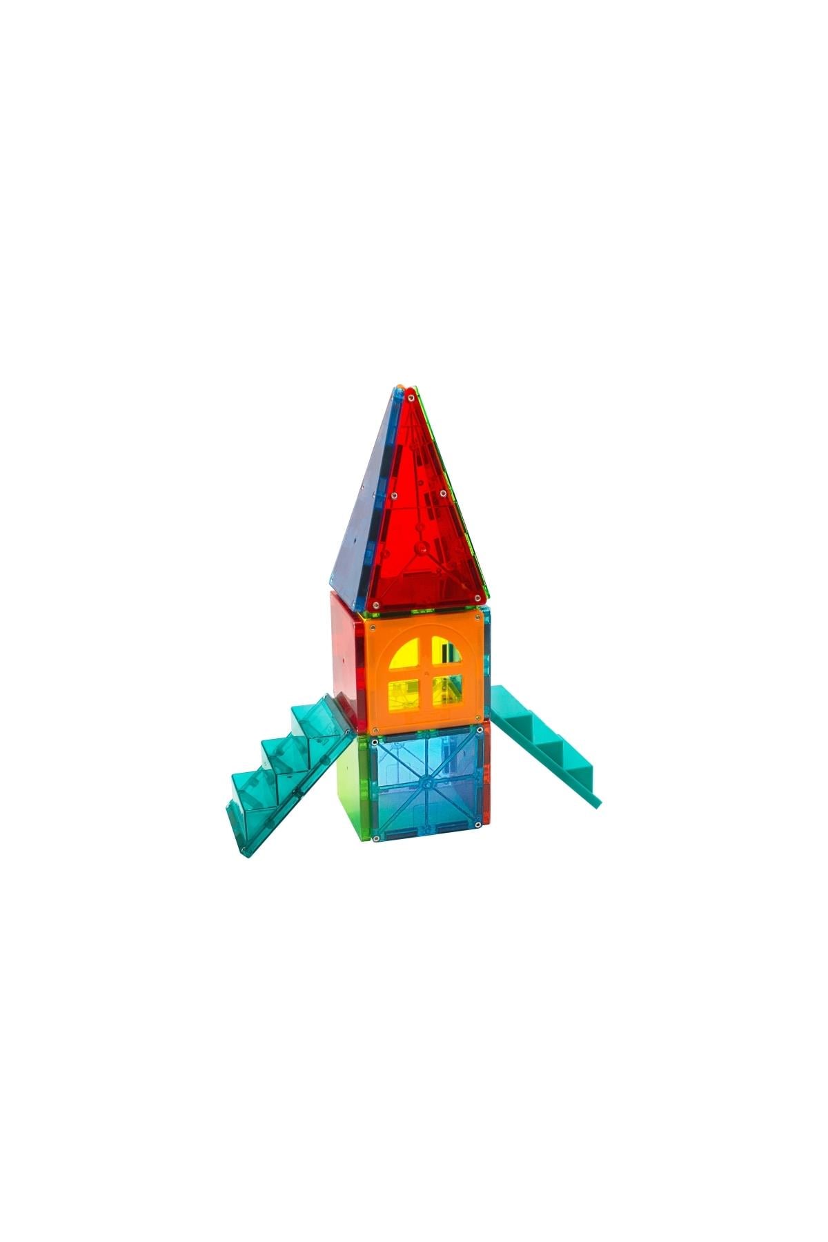 MagnaTiles - Metropolis - 110 Parça Çok Renkli