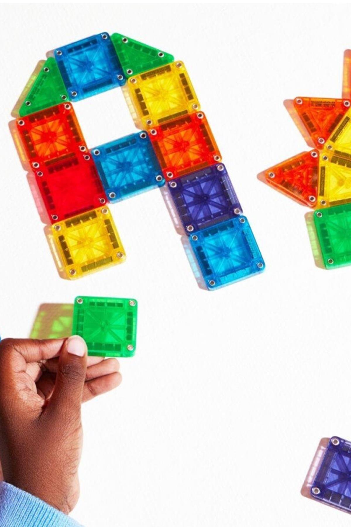MagnaTiles microMAGS - 70 Parça Çok Renkli