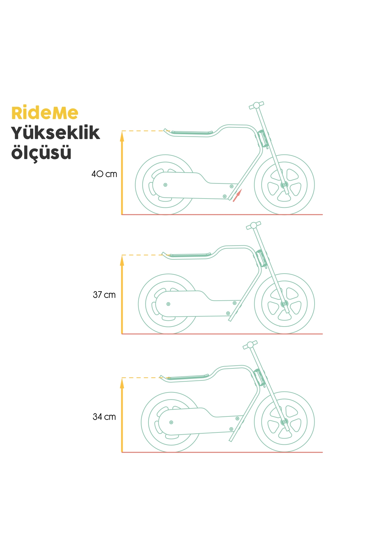 Mamatoyz /02RIDEME BALANCEBIKE Renksiz