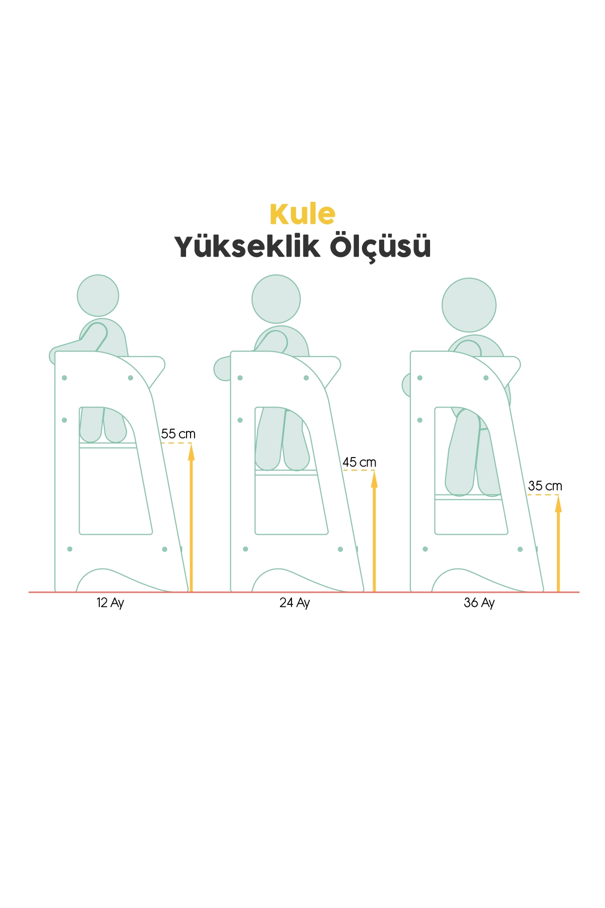 Mamatoyz /07KULE DOG \ RAT HUS LEARNIN TOWER Renksiz