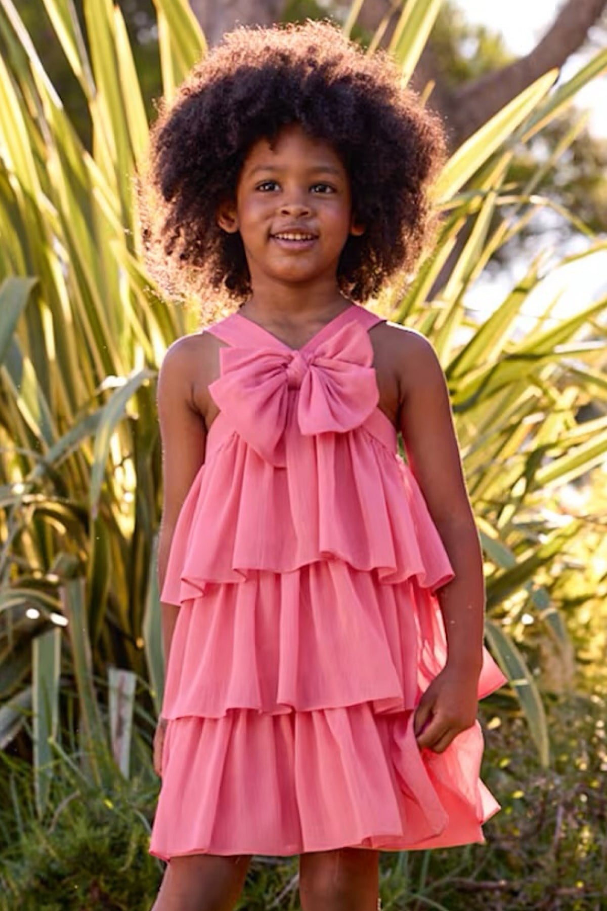 Mayoral Elbise Pembe