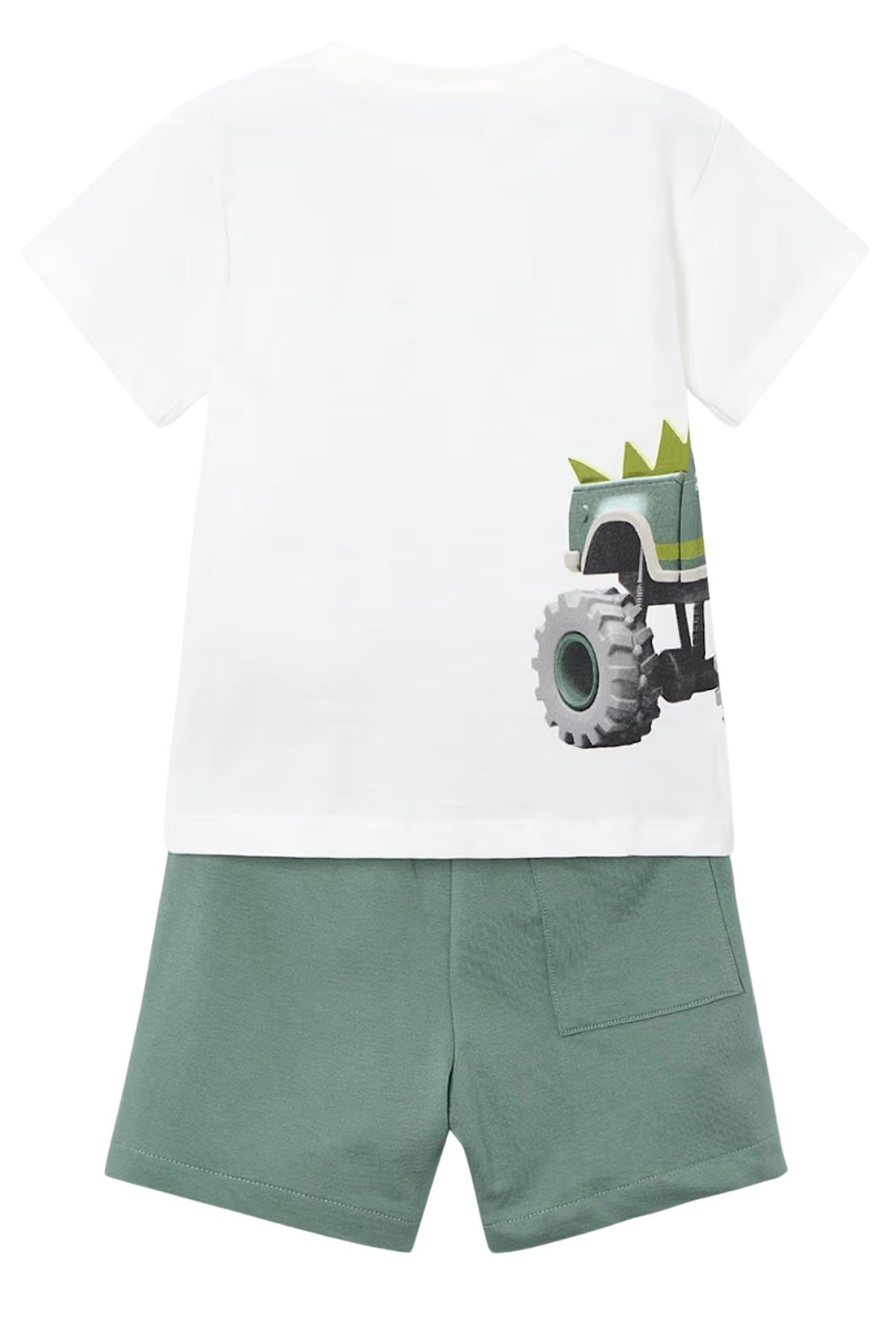 Mayoral Şort Tişört Set Yeşil