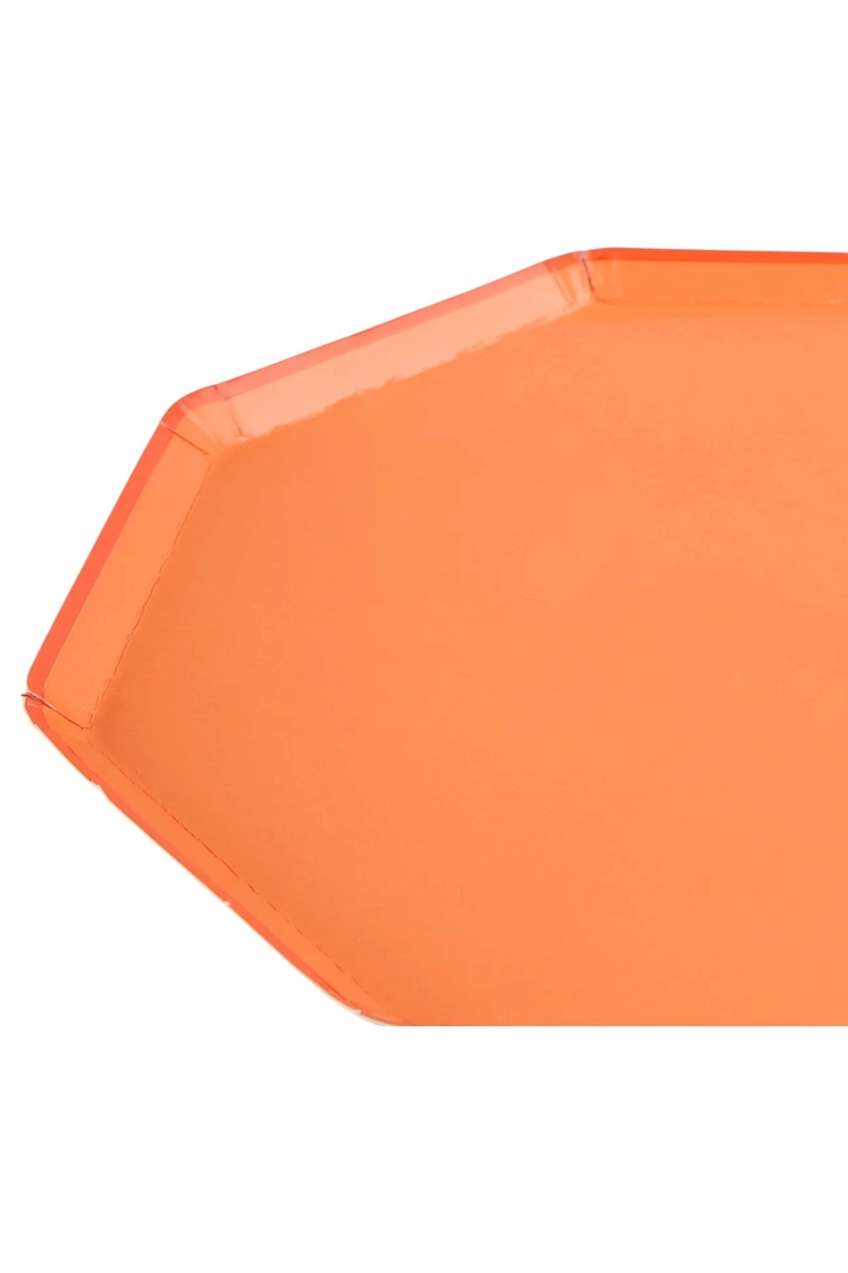 Meri Meri - Papaya Rengi Tabaklar (L) (x8) Çok Renkli
