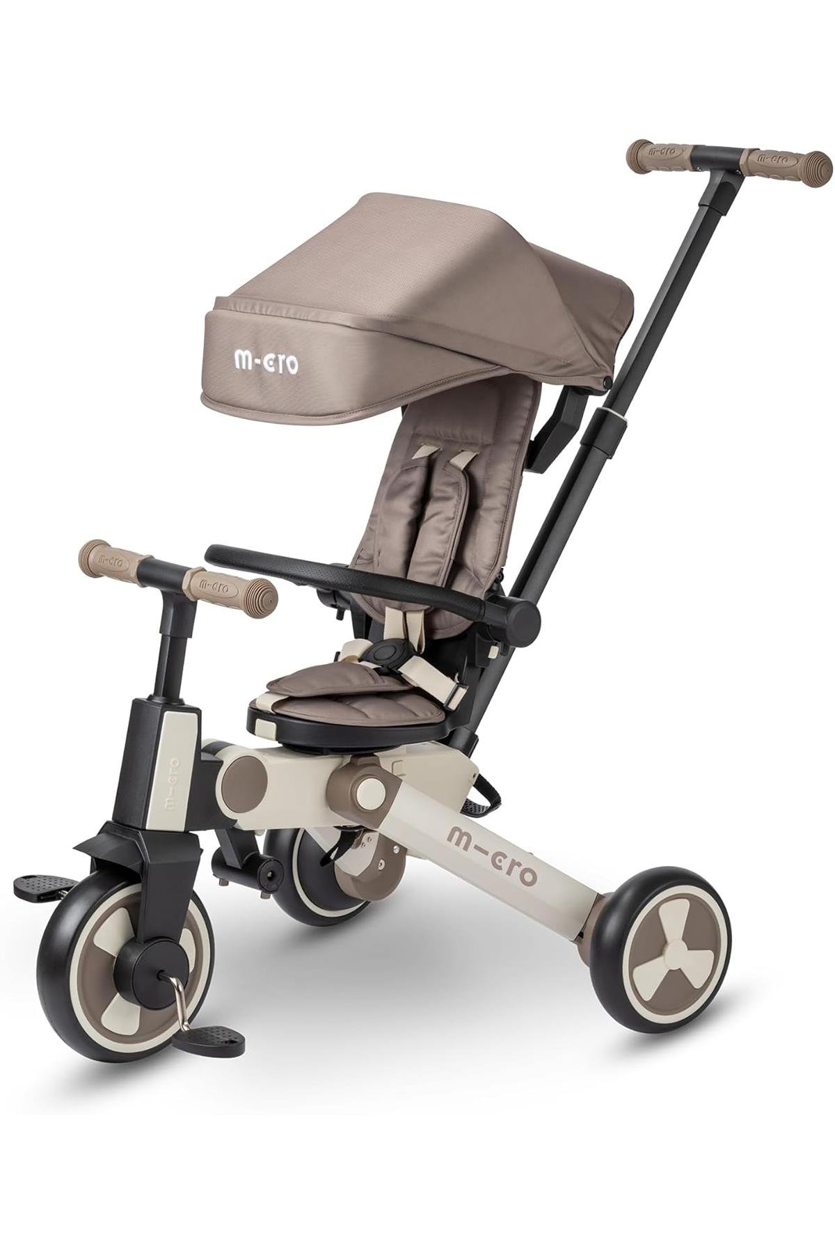 Micro 4in1 360 Derece Dönen Ve Katlanabilir Bisiklet - Latte Latte