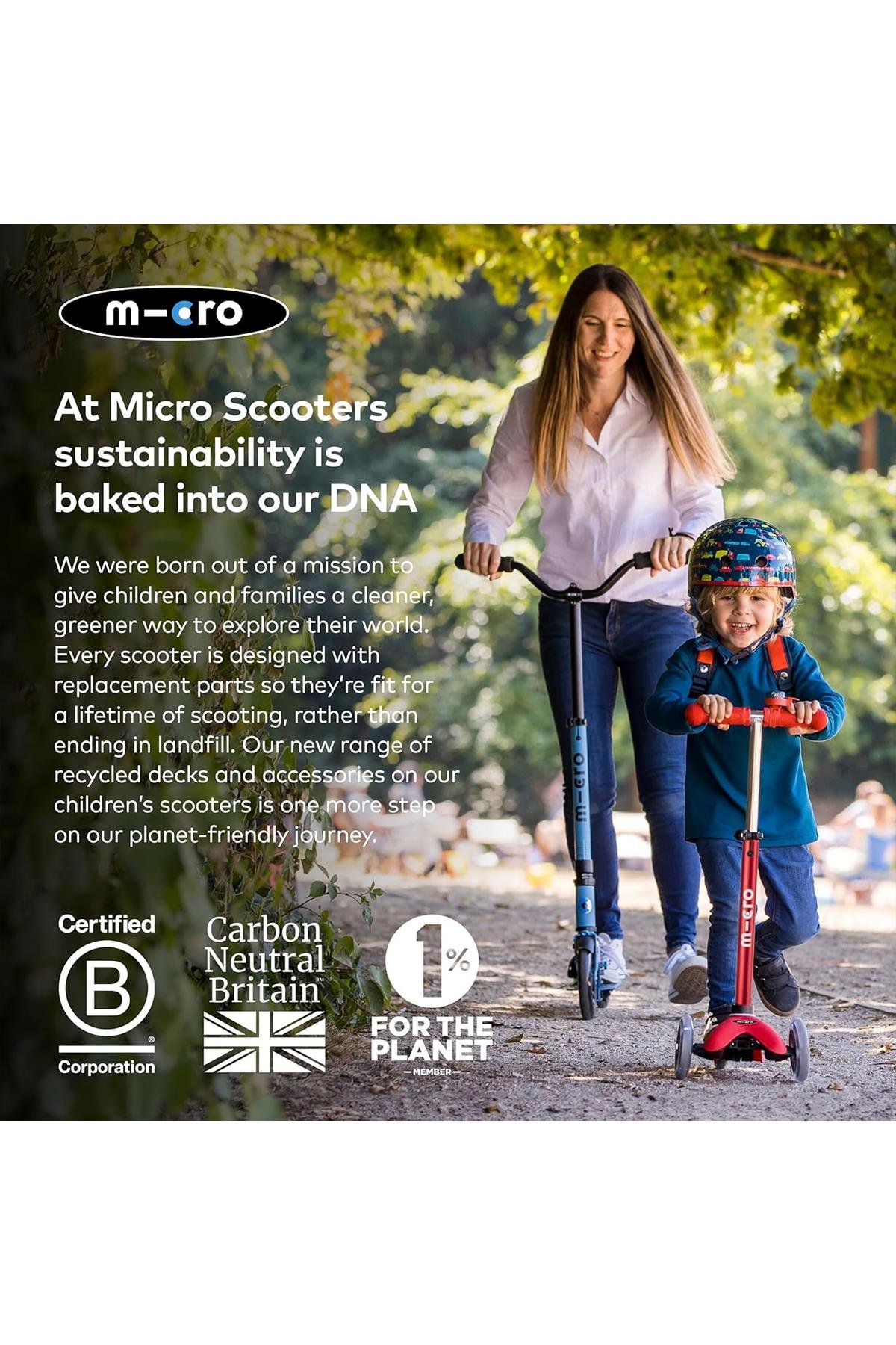 Micro 4in1 360 Derece Dönen Ve Katlanabilir Bisiklet - Latte Latte