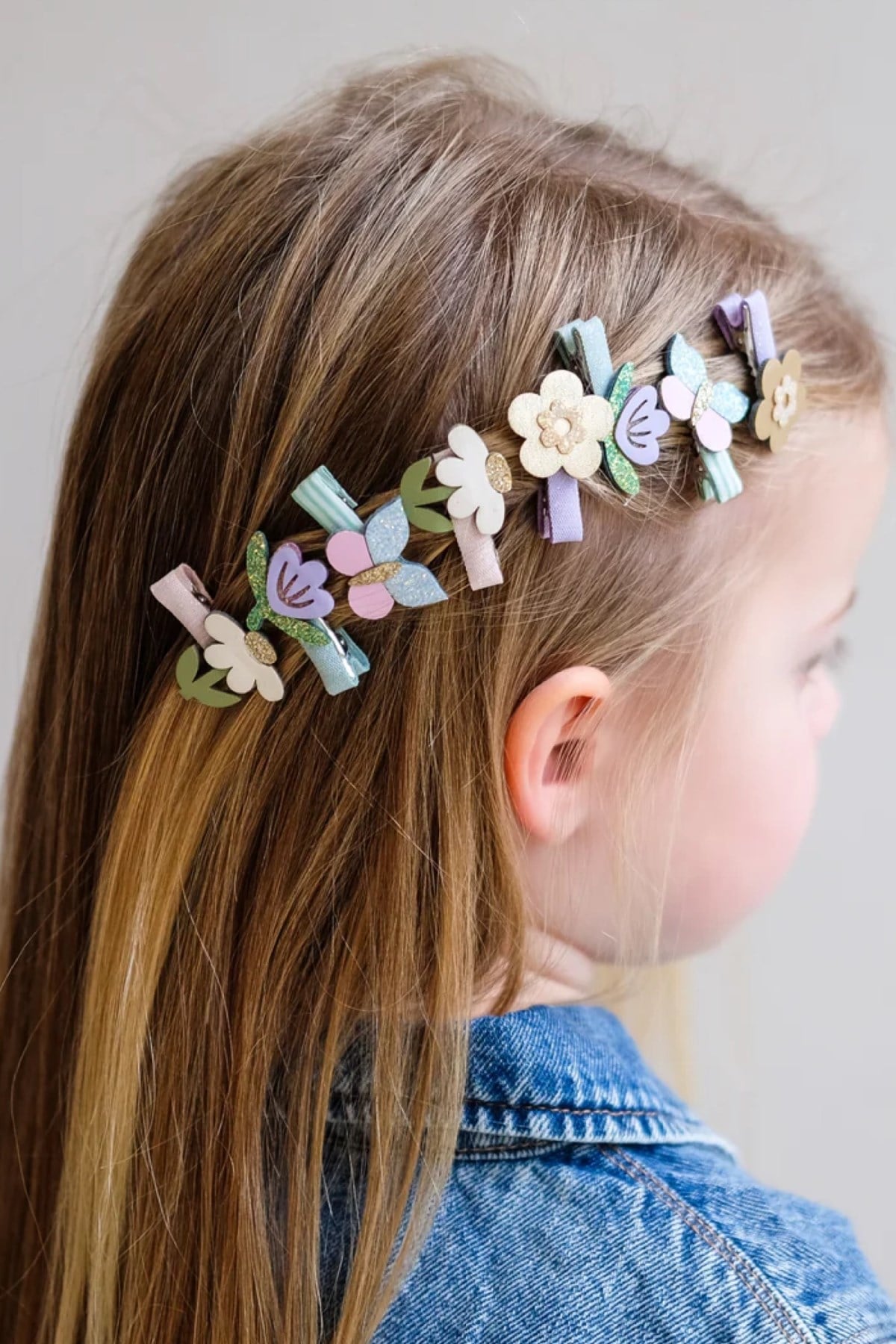 Mimi & Lula Flower Garden Mini 8'li Toka Çok Renkli