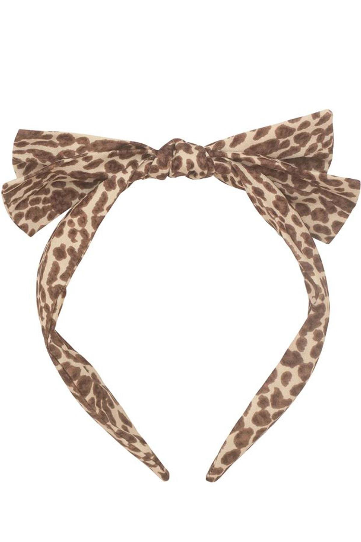 Mimi & Lula Leopard Edie Bow Alice Taç Çok Renkli
