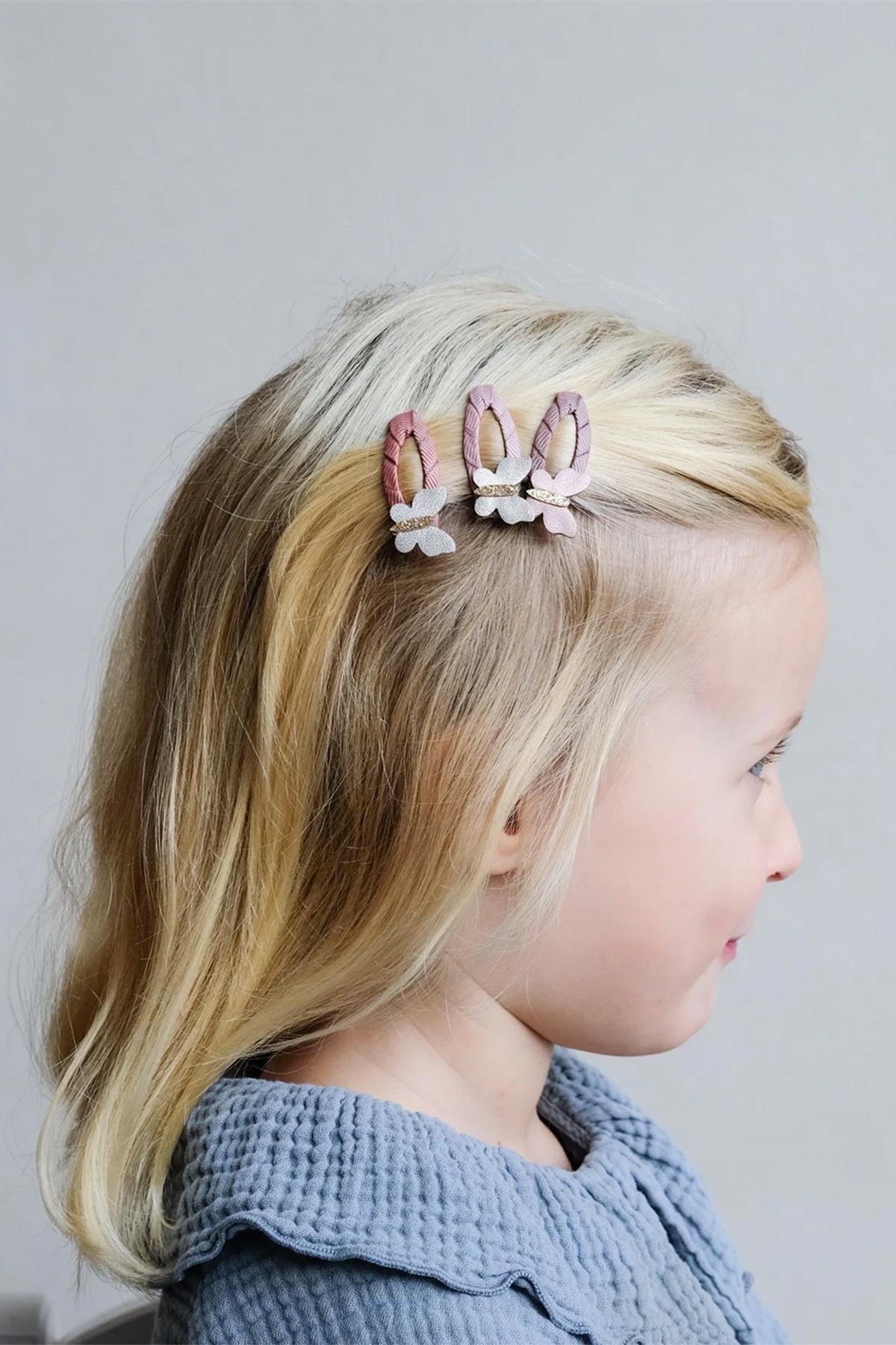 Mimi & Lula Mystical Mini Butterfly 5'li Toka Çok Renkli