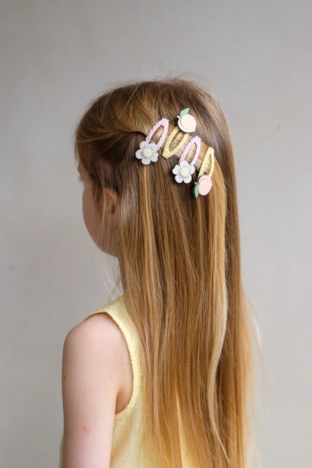Mimi & Lula Peach Blossom 4'lü Toka Çok Renkli