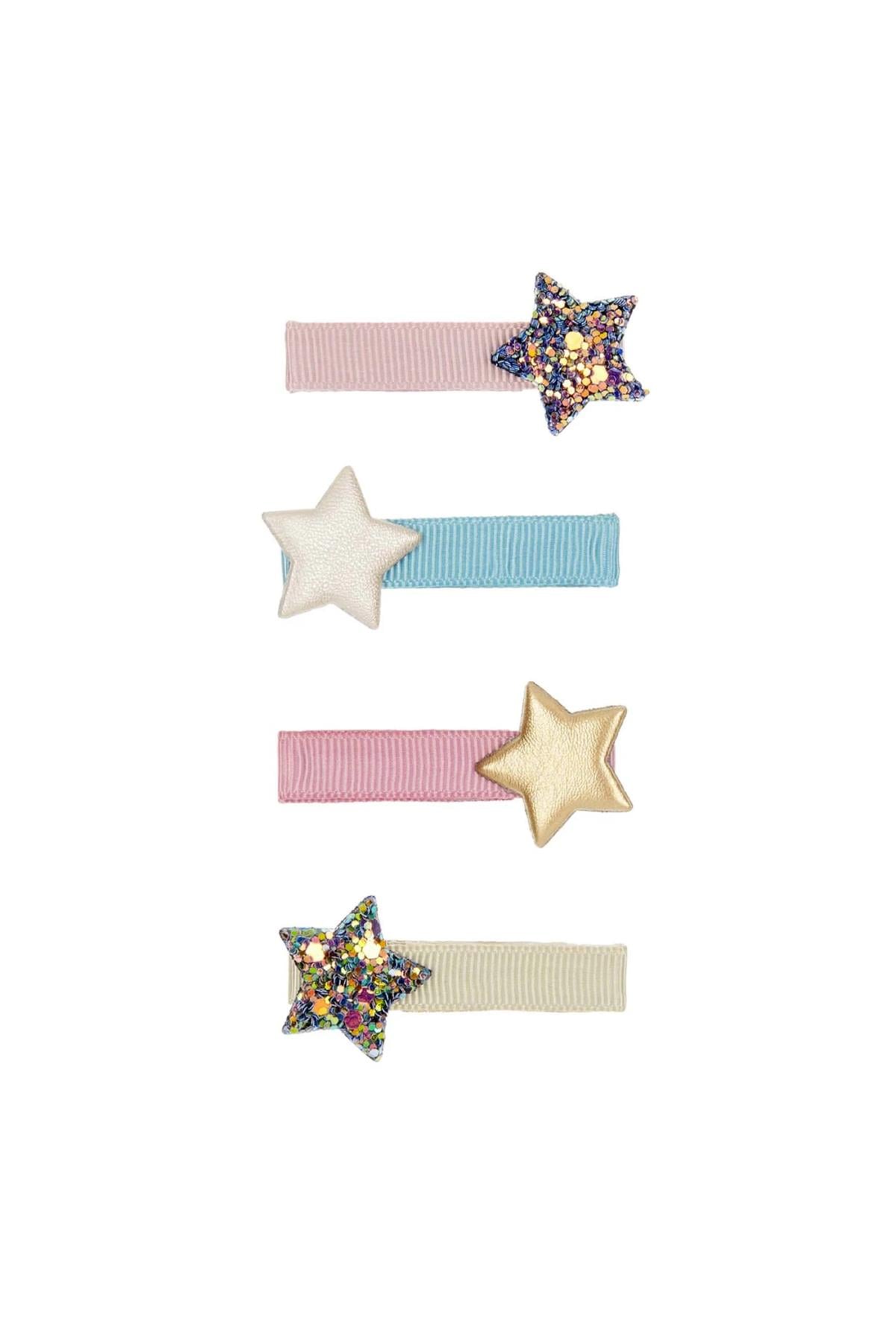 Mimi & Lula Star 4'lü Toka Çok Renkli