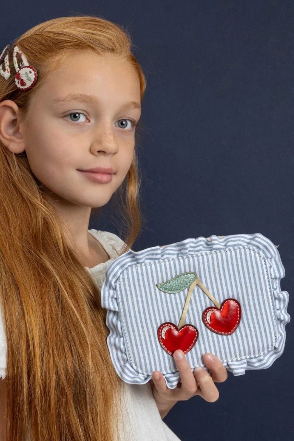 Mimi & Lula Striped Cherry Çanta Çok Renkli