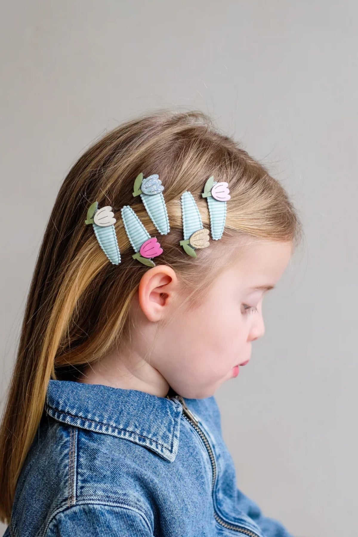Mimi & Lula Tulip Stripe Mini 5'li Toka Çok Renkli