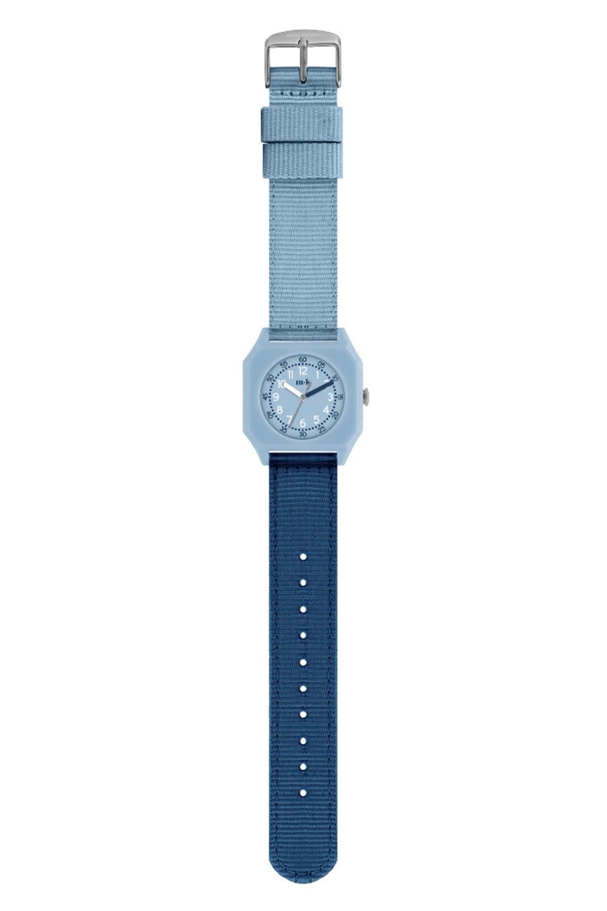 Mini Kyomo - Blue Cotton Candy Watch - Mavi Pamuk Şeker Kol Saati Çok Renkli