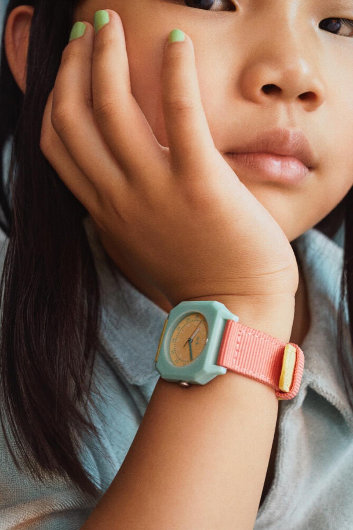 Mini Kyomo - Bubble Gum Watch - Blonlu Ciklet Kol Saati Çok Renkli