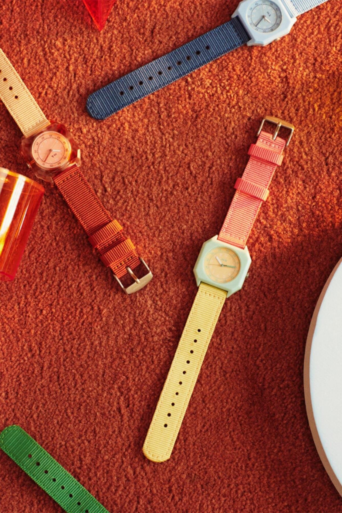 Mini Kyomo - Bubble Gum Watch - Blonlu Ciklet Kol Saati Çok Renkli
