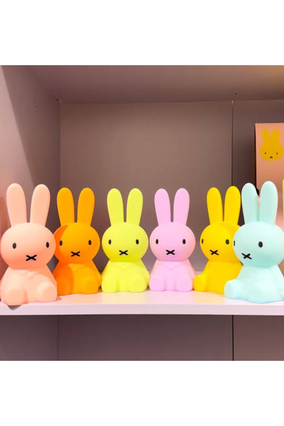 Mr. Maria / Miffy Blind Box Sürpriz Renkli Mini Lamba Çok Renkli