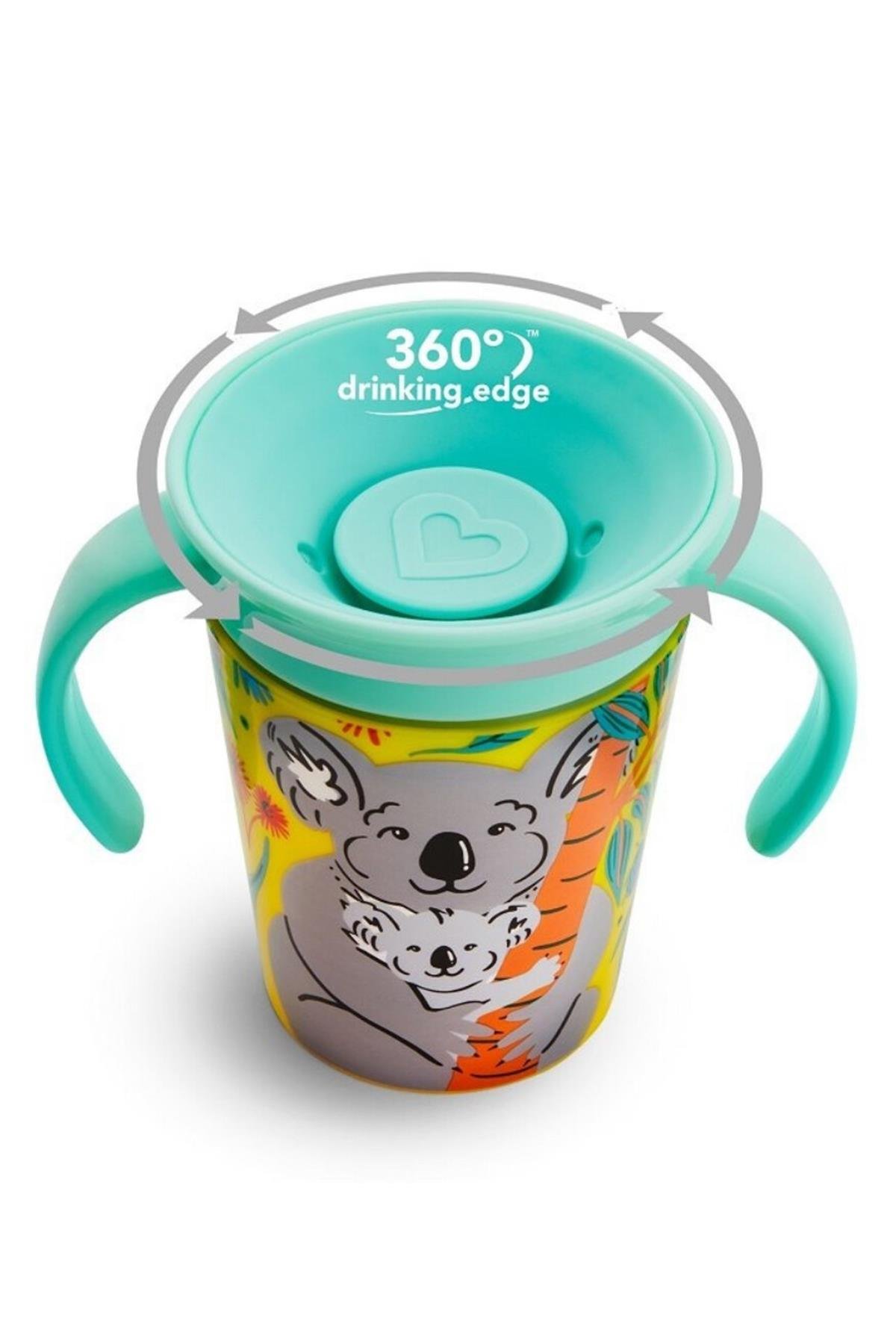 Munchkin Mucize  360°  Wildlove Alıştırma Bardağı  6ay+ Koala