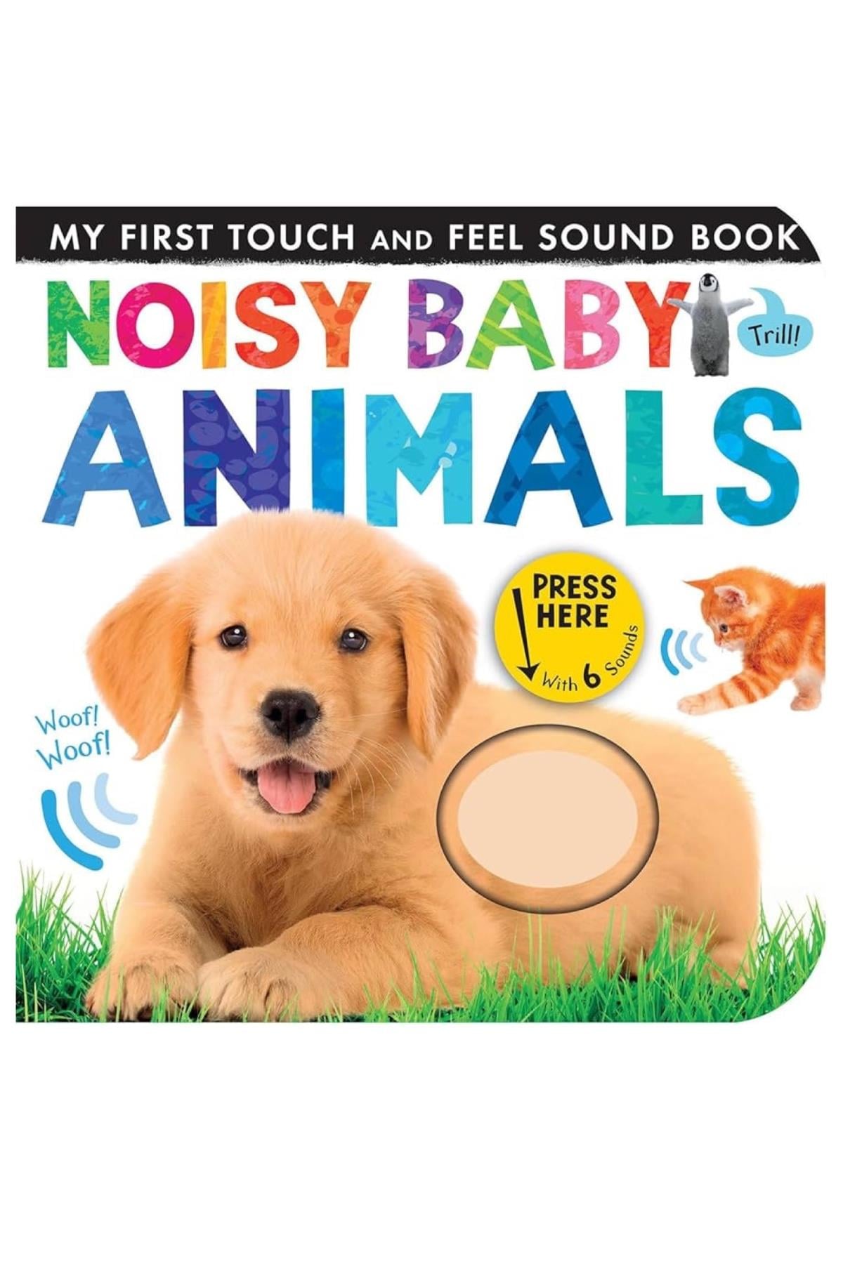My FirstTouch And Feel Sound Book NoisyBaby Animal Çok Renkli