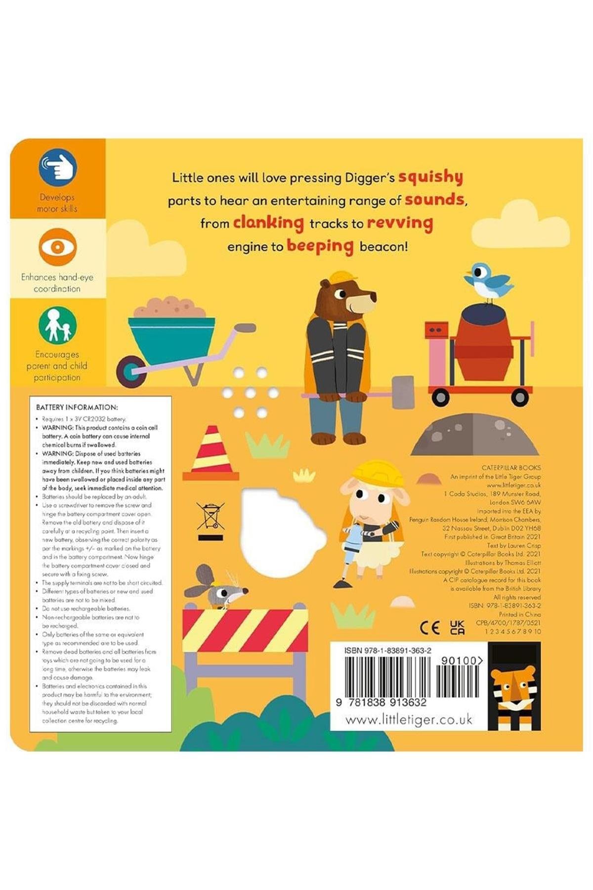 Noisy Digger - I Can Learn My First Sounds Çok Renkli