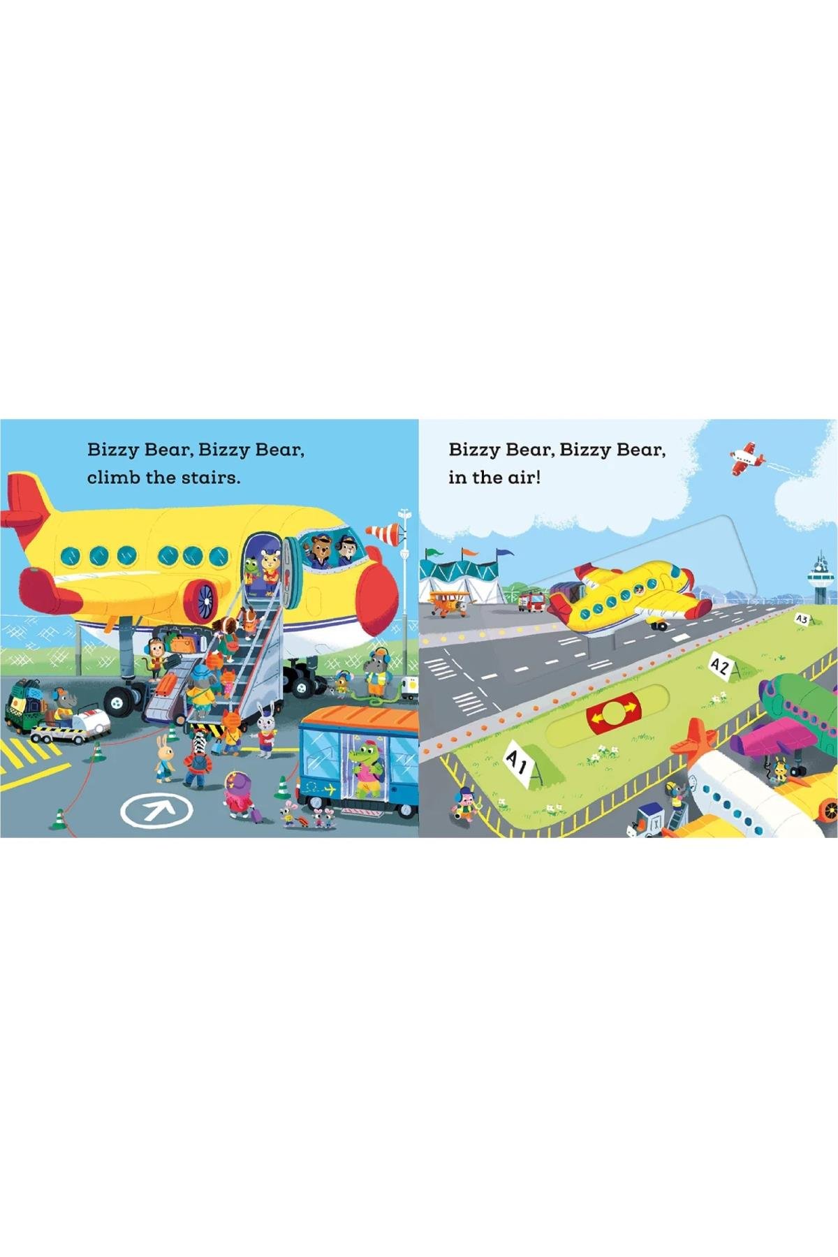 Nosy Crow /BIZZY BEAR - Aeroplane Pilot Çok Renkli