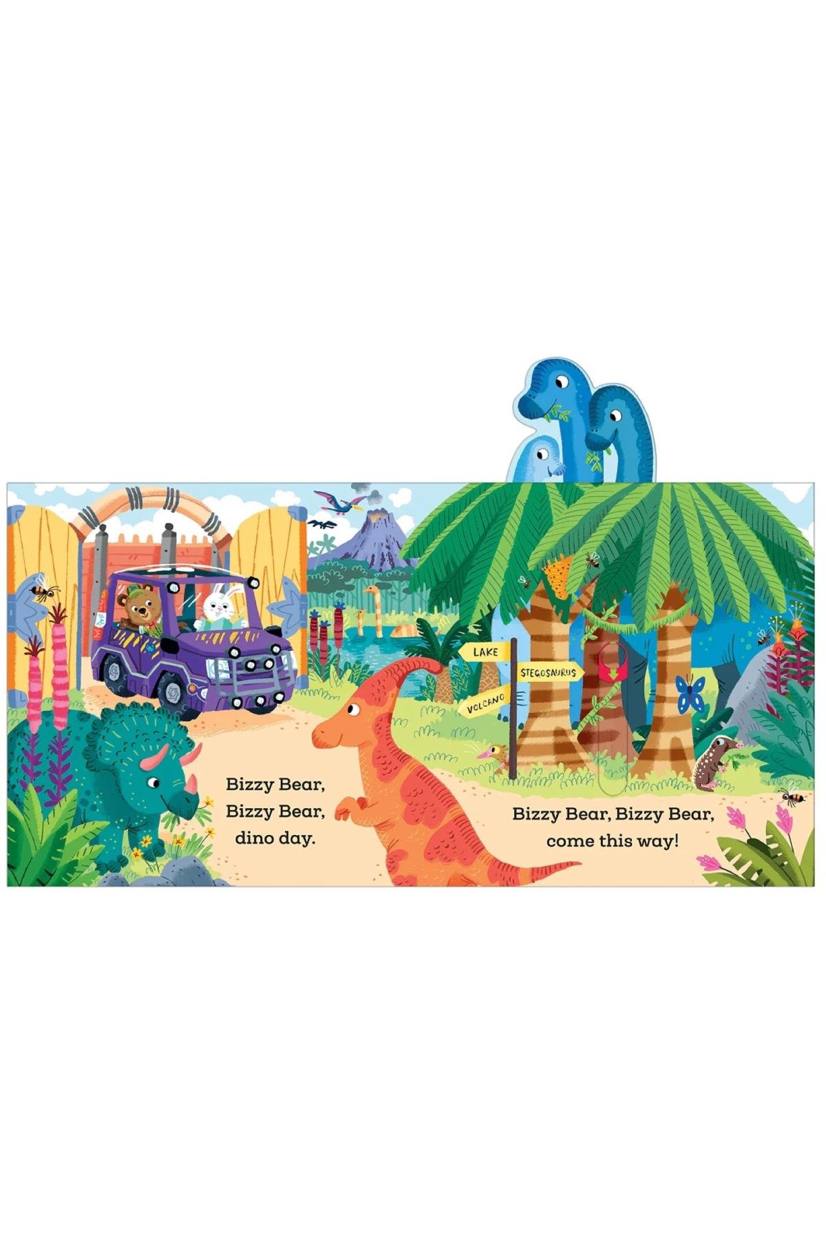 Nosy Crow / Bizzy Bear - Dinosaur Safari Çok Renkli