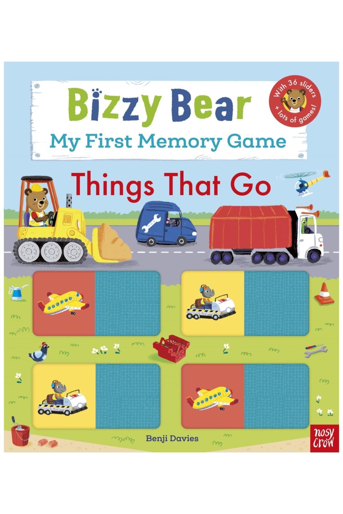 Nosy Crow / Bizzy Bear My First Memory Game Book - Things That Çok Renkli