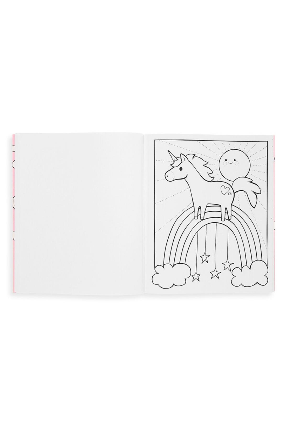 Ooly Boyama Kitabı - Enchanting Unicorns Çok Renkli