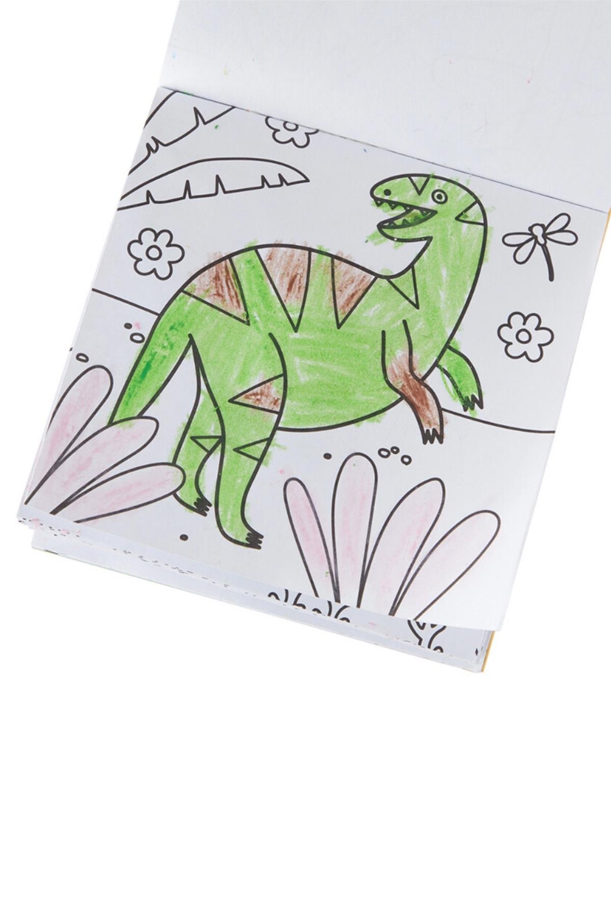 Ooly Carry Along Boyama Seti - Dinoland Çok Renkli