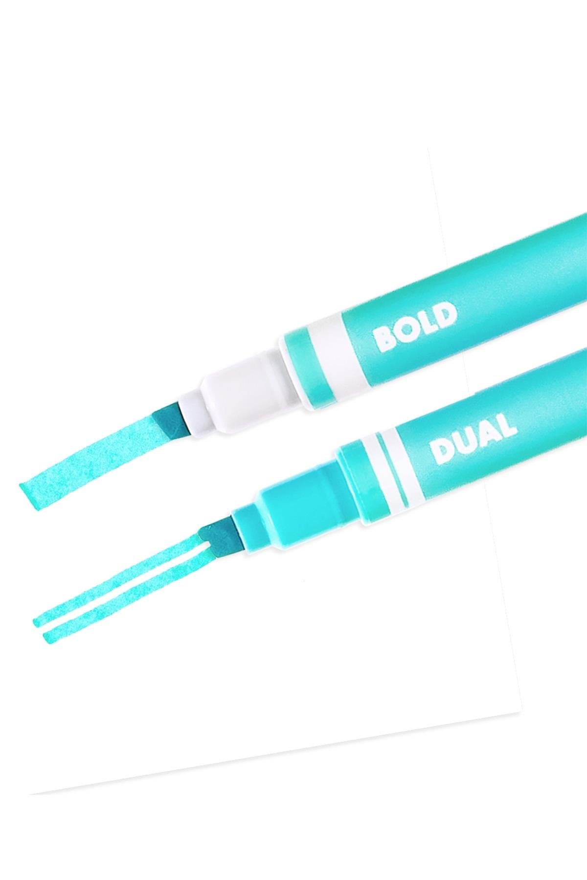 Ooly Dual Çift Uçlu Neon 6’lu Highlighter Çok Renkli