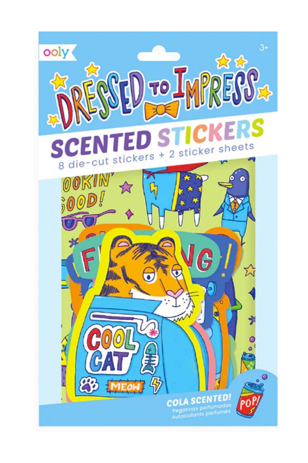 Ooly Kokulu Sticker Seti - Dressed To Impress Çok Renkli
