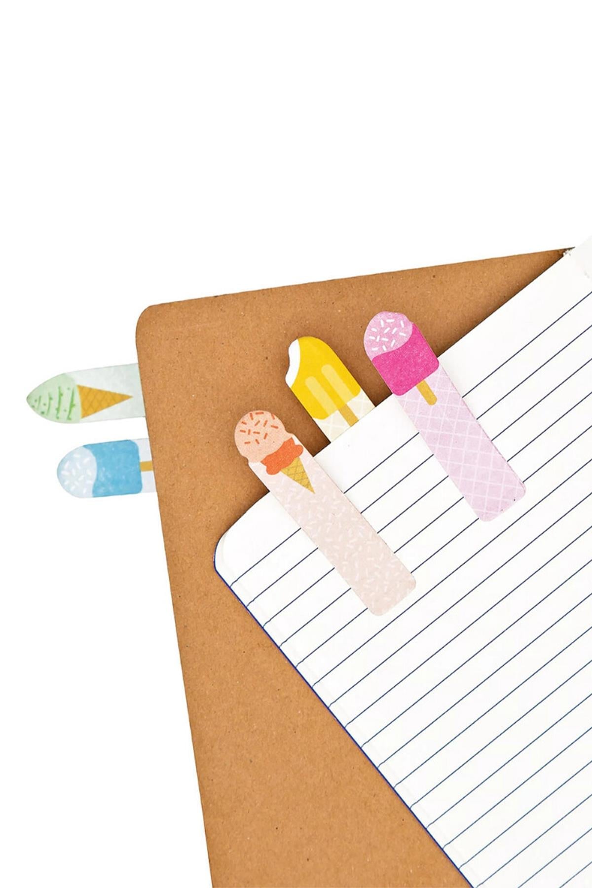 Ooly Note Pals Yapışkanlı Etiket Seti - Cool Treats Çok Renkli