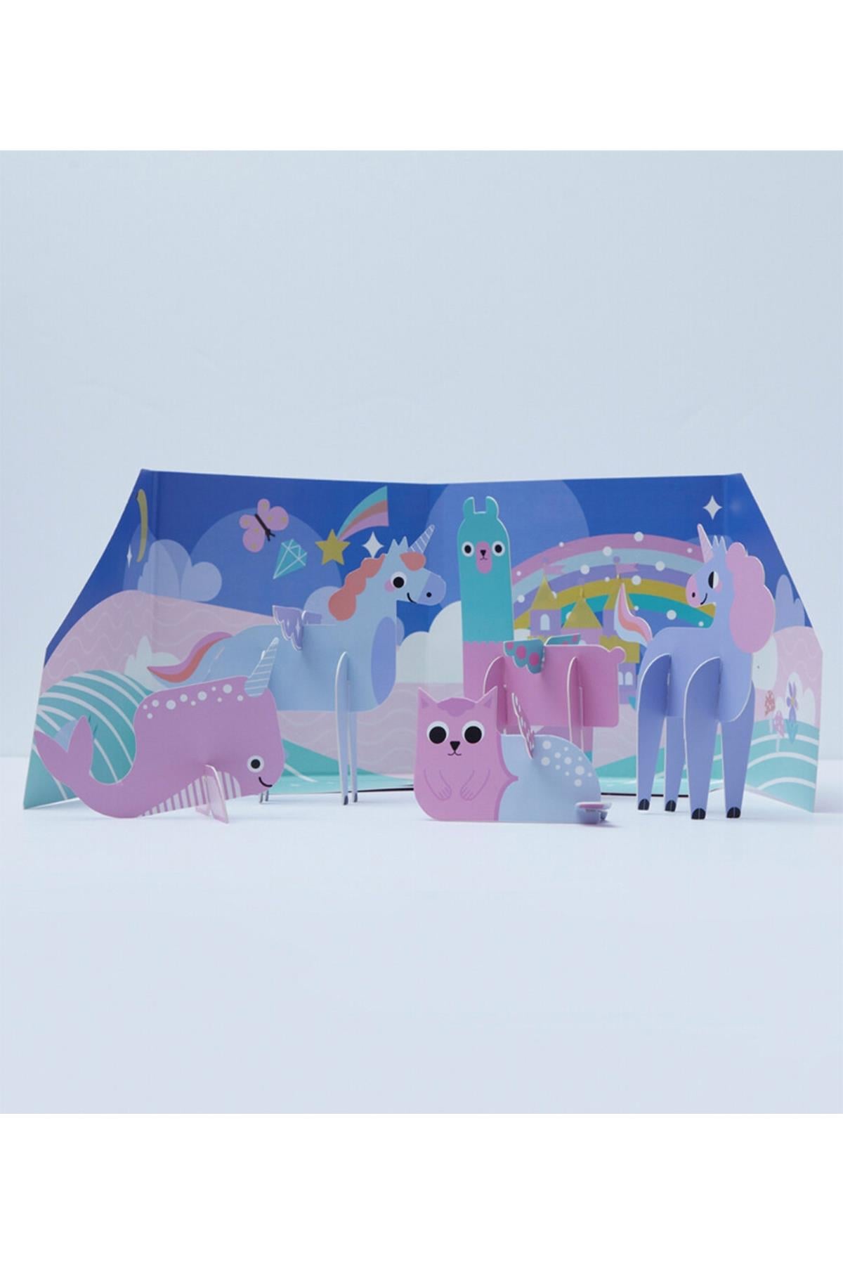 Ooly Pop! Make& Play Açılabilir Oyun Seti - Magical Creatures Çok Renkli