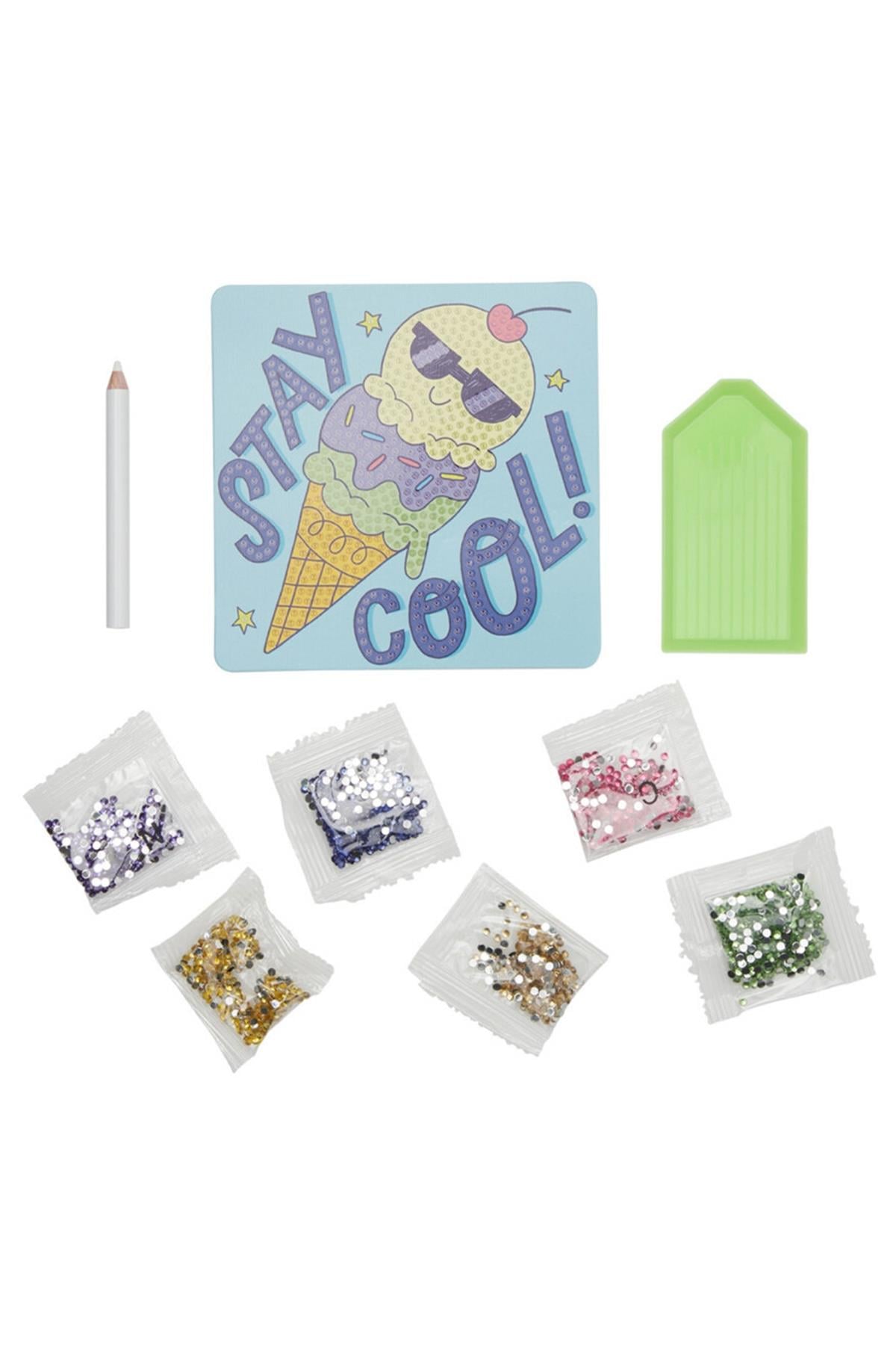 Ooly Razzle Dazzle Mini Kristal Sanat Seti - Cool Dream Çok Renkli