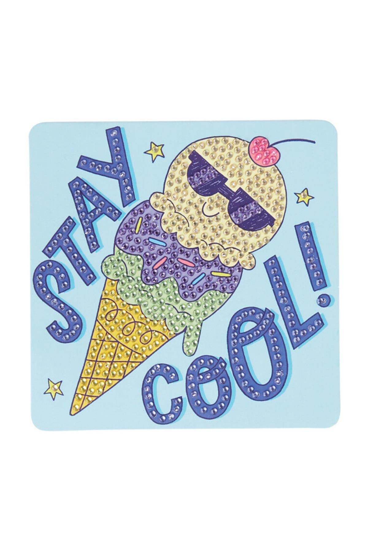 Ooly Razzle Dazzle Mini Kristal Sanat Seti - Cool Dream Çok Renkli