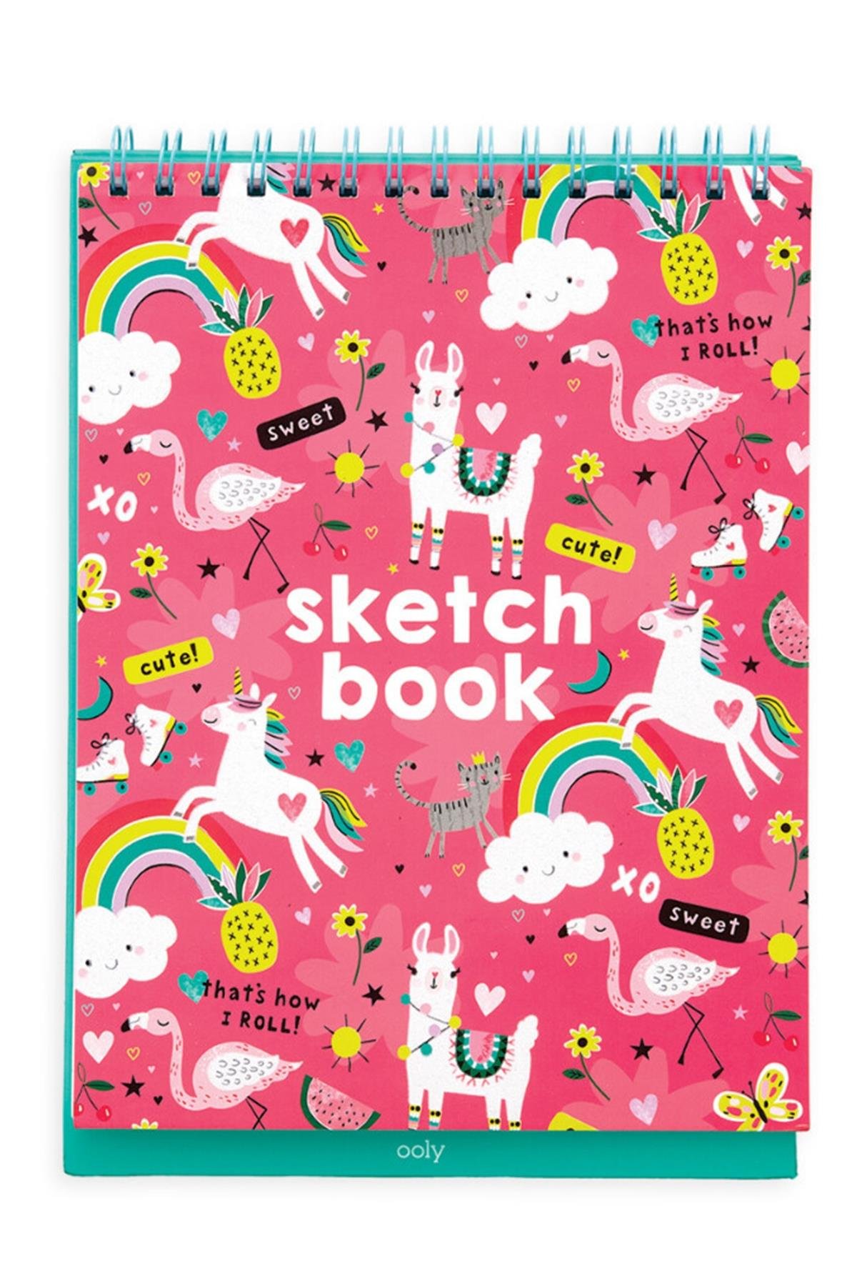 Ooly Sketch & Show Dik Duran Telli Resim Defteri - Funtastic Friends Çok Renkli