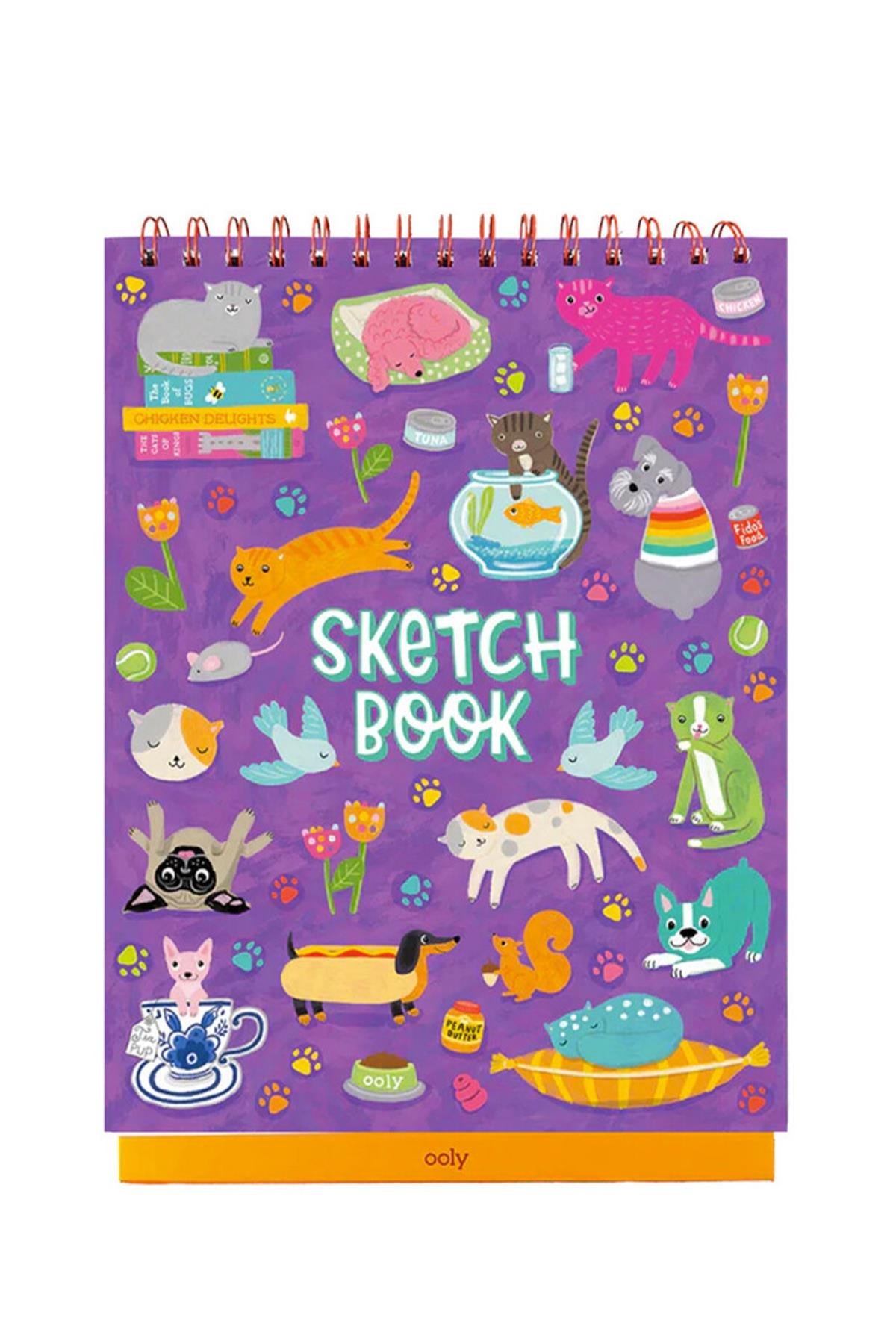 Ooly Sketch & Show Dik Duran Telli Resim - Pets At Play Çok Renkli