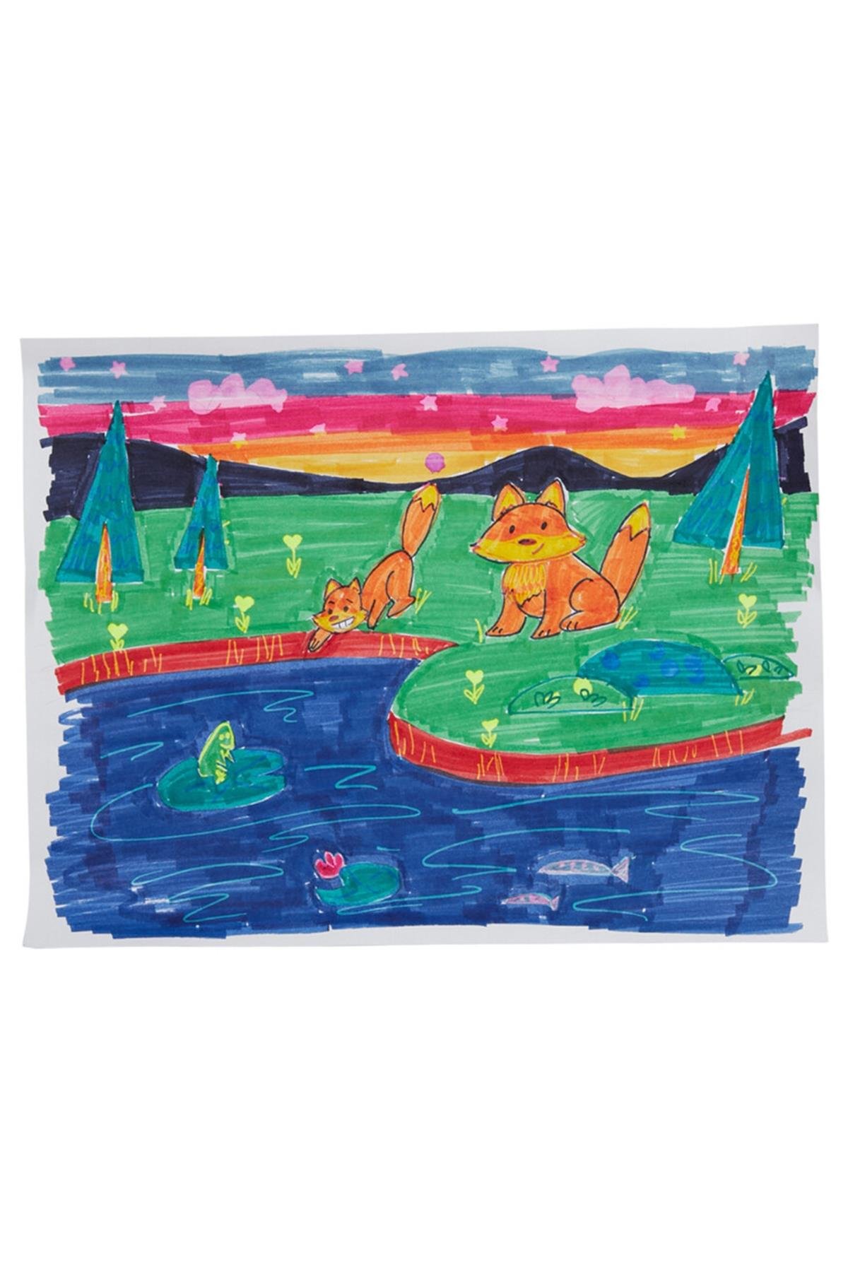 Ooly Stamp A Doodle Çift Uçlu 12’li Keçeli Kalem Çok Renkli