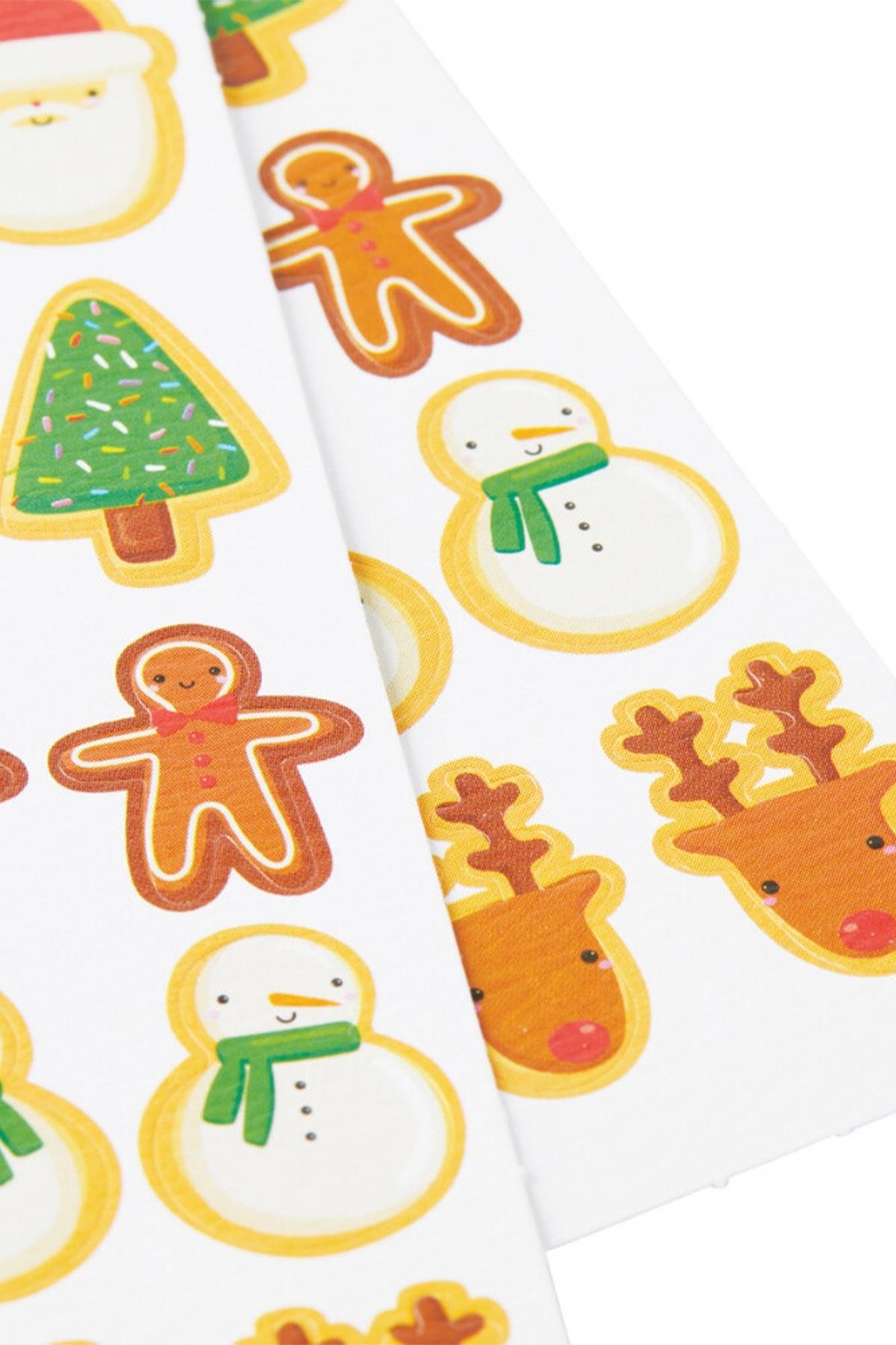 Ooly Stickiville Çıkartmalar - Christmas Cookies Çok Renkli