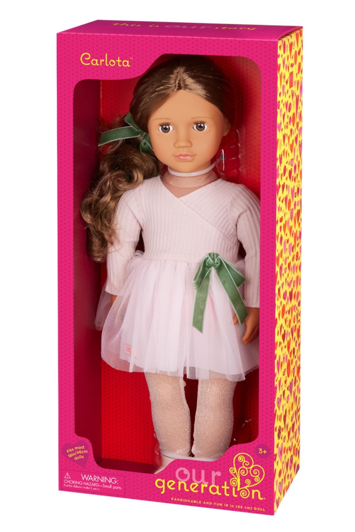 Our Generation Carlota Oyuncak Bebek - 46 cm Çok Renkli