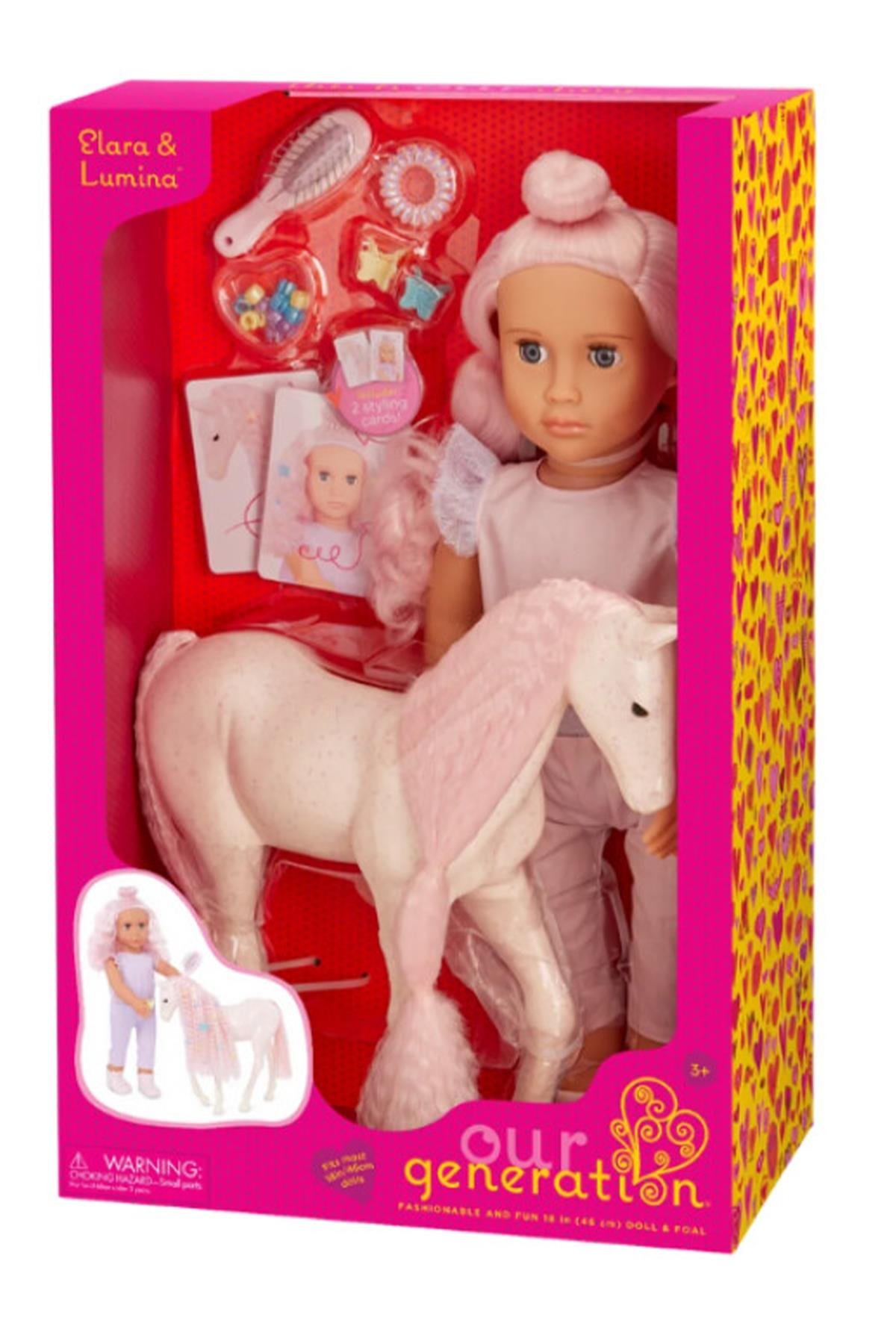 Our Generation Elara & Lumina Oyuncak Bebek - 46 cm Çok Renkli