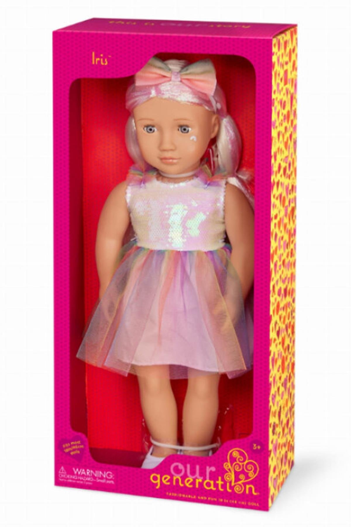 Our Generation Iris Oyuncak Bebek - 46 cm Çok Renkli