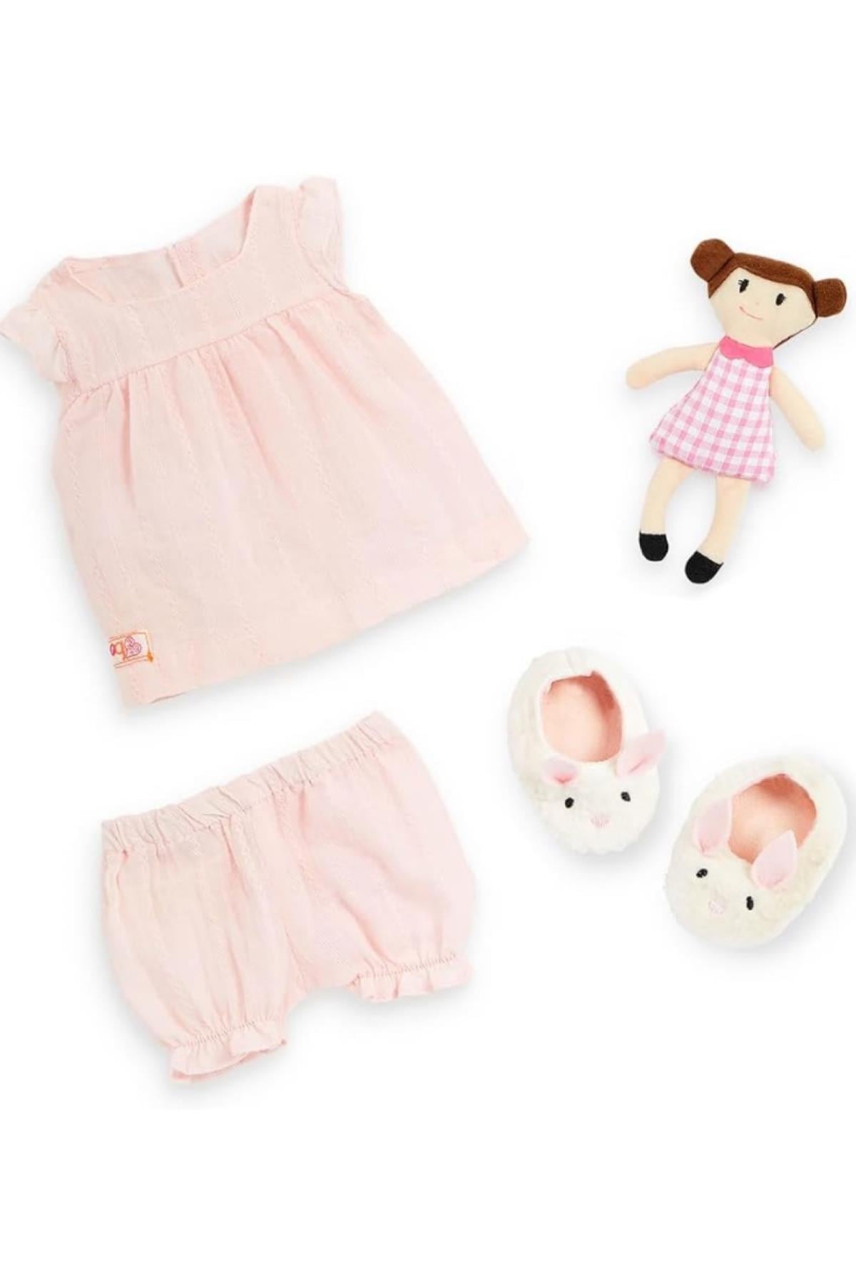 Our Generation Kıyafet Seti - Pijama ve Panduf Çok Renkli